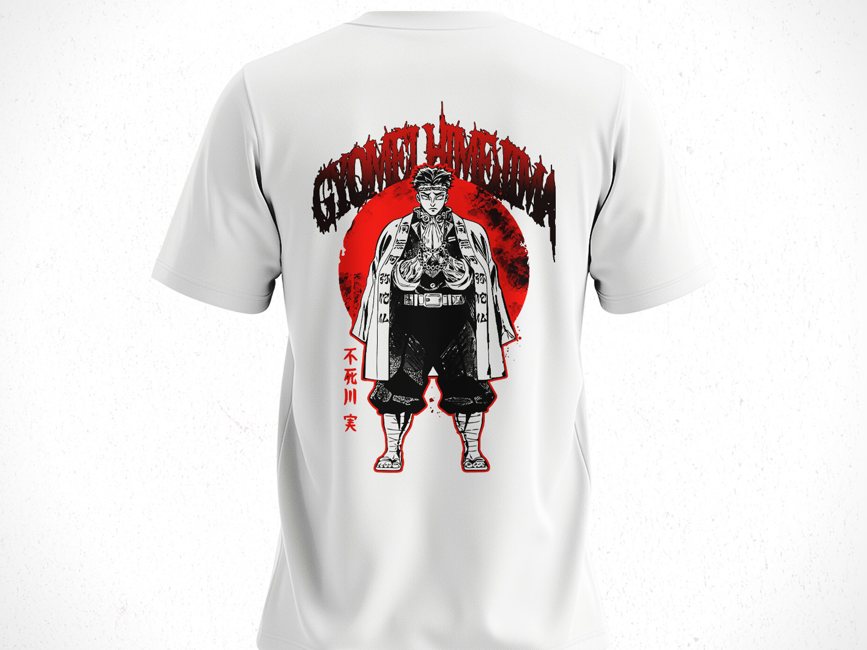 Polera Gyomei Himejima - Kimetsu No Yaiba V1 5