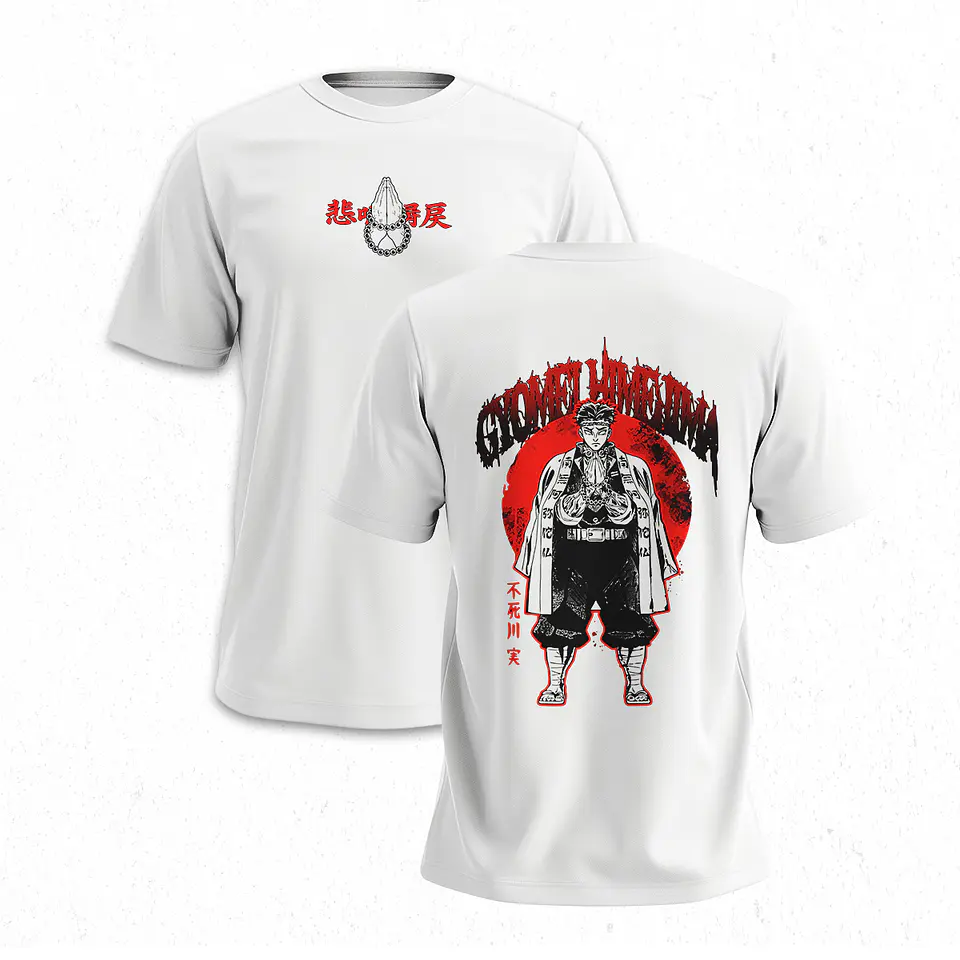 Polera Gyomei Himejima - Kimetsu No Yaiba V1 4