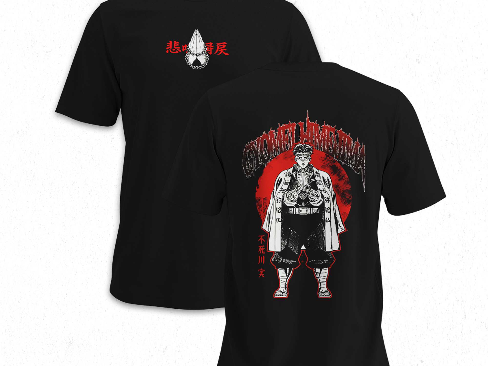 Polera Gyomei Himejima - Kimetsu No Yaiba V1 1