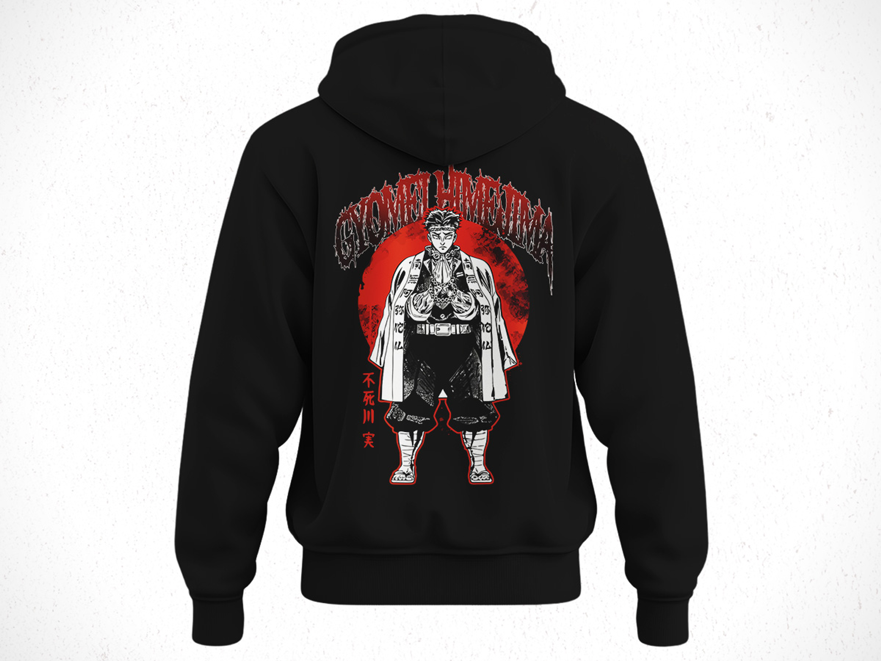 Hoodie Gyomei Himejima - Kimetsu No Yaiba V1 2