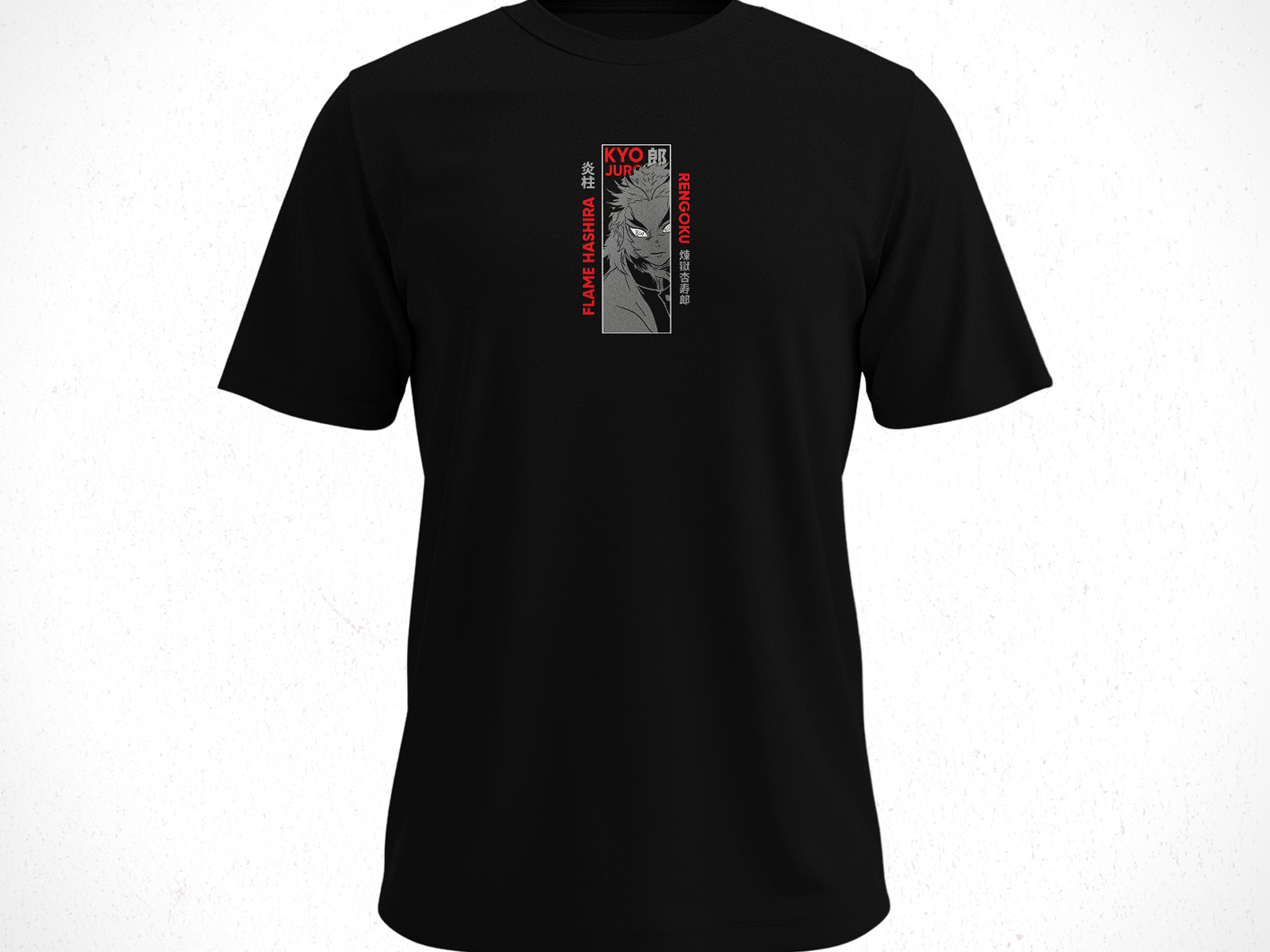 Polera Kyōjurō Rengoku - Kimetsu No Yaiba V2 3