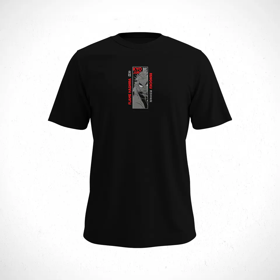 Polera Kyōjurō Rengoku - Kimetsu No Yaiba V2 3