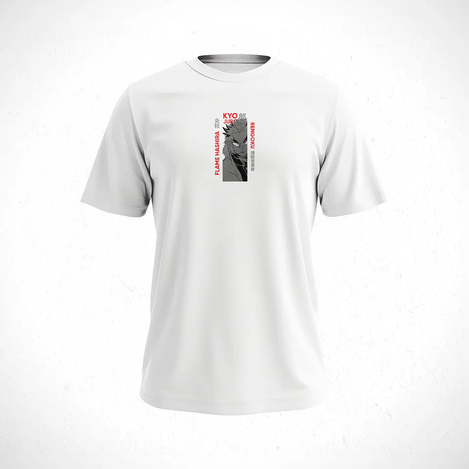 Polera Kyōjurō Rengoku - Kimetsu No Yaiba V2 6