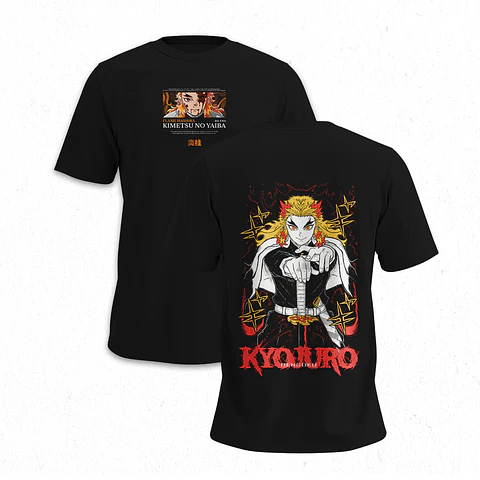 Polera Kyōjurō Rengoku - Kimetsu No Yaiba V3