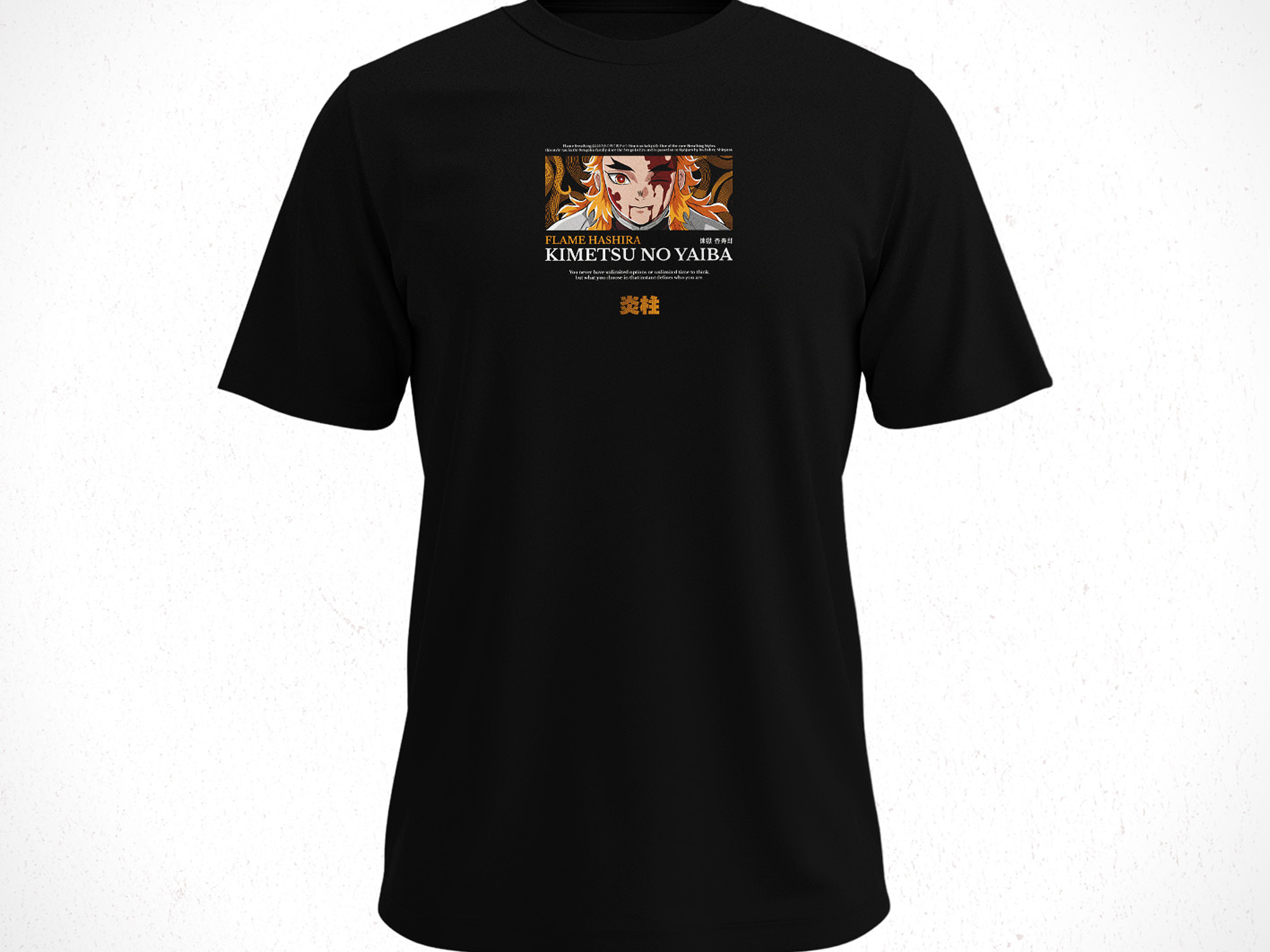 Polera Kyōjurō Rengoku - Kimetsu No Yaiba V3 2