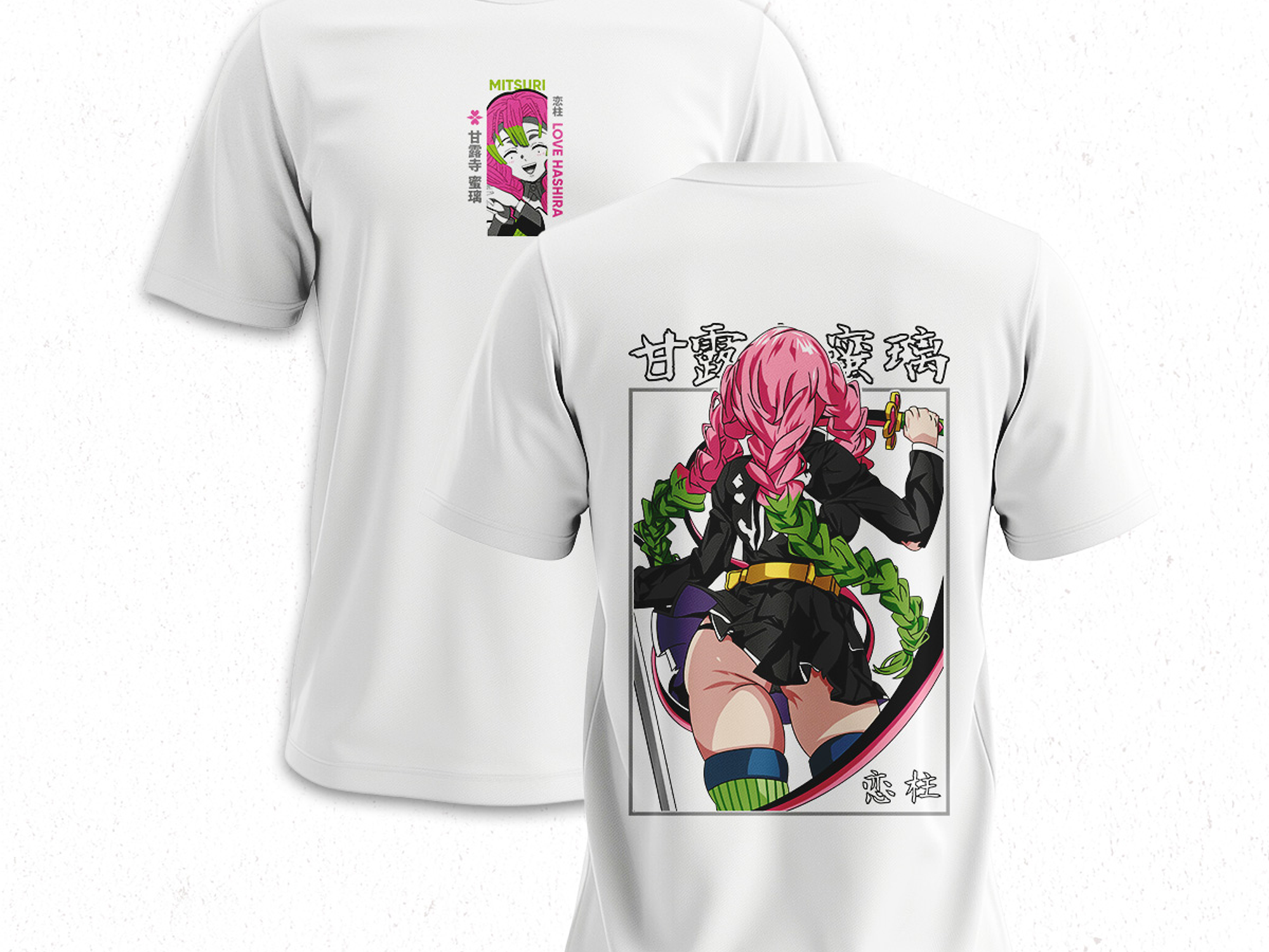 Polera Mitsuri Kanroji - Kimetsu No Yaiba V1 4