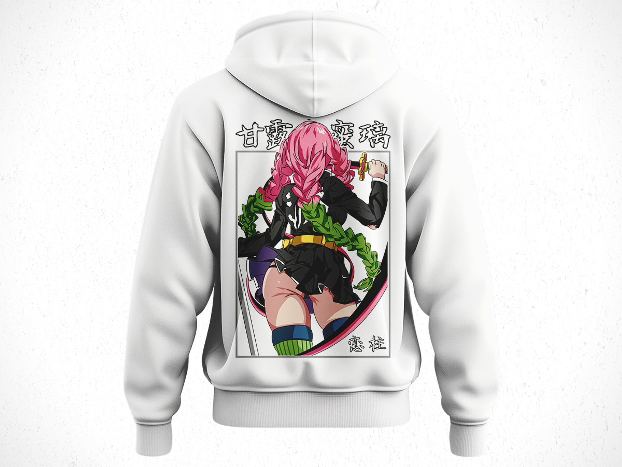 Hoodie Mitsuri Kanroji - Kimetsu No Yaiba V1 5