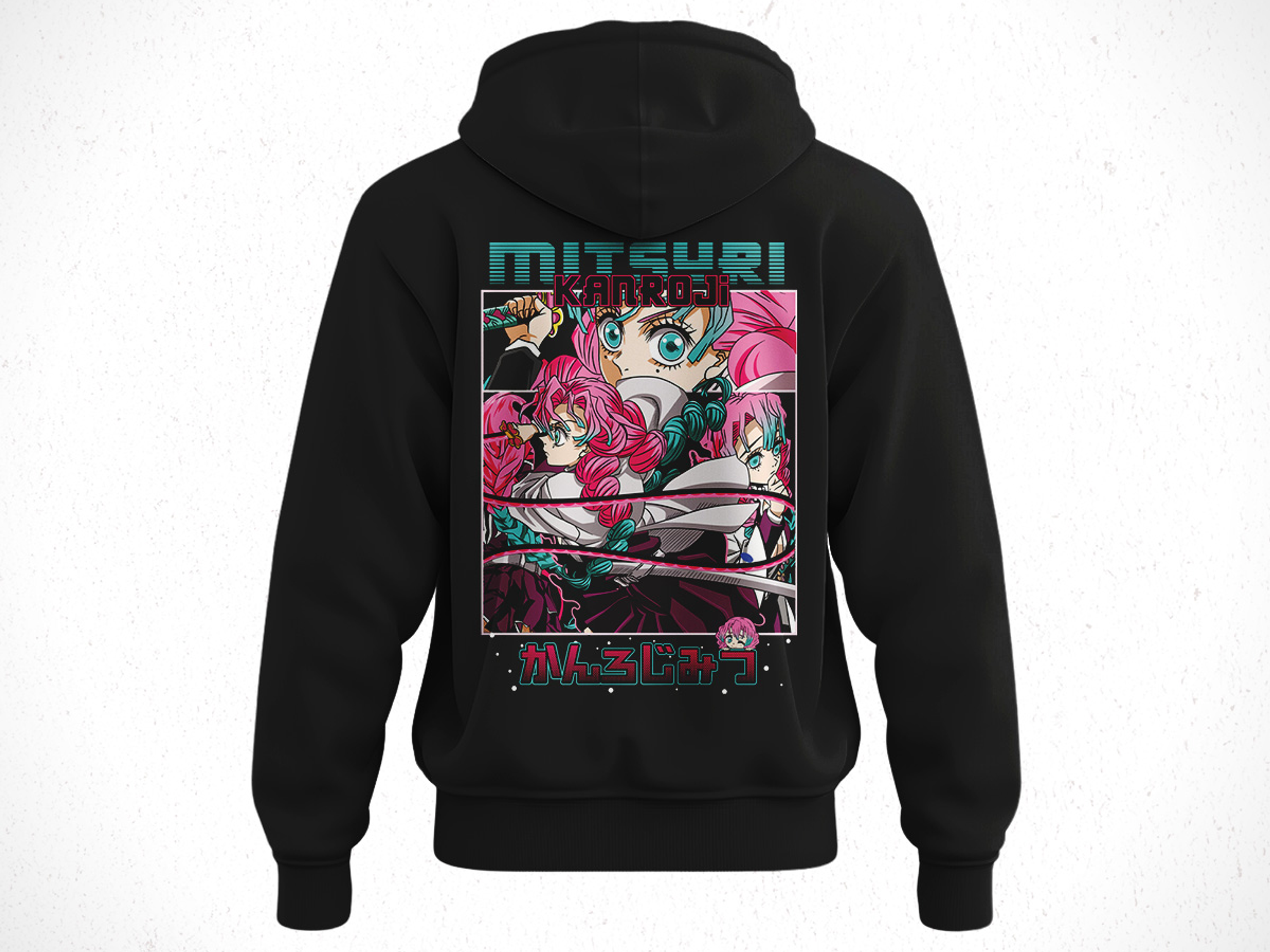 Hoodie Mitsuri Kanroji - Kimetsu No Yaiba V2 2