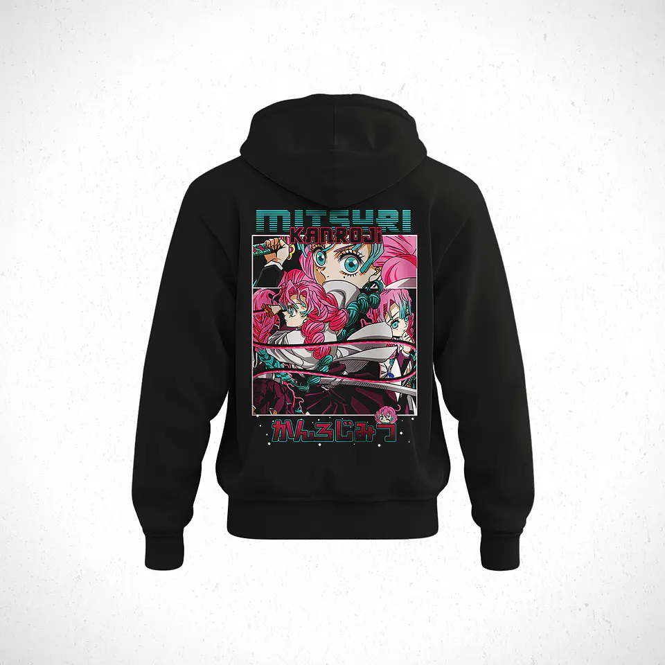 Hoodie Mitsuri Kanroji - Kimetsu No Yaiba V2 2