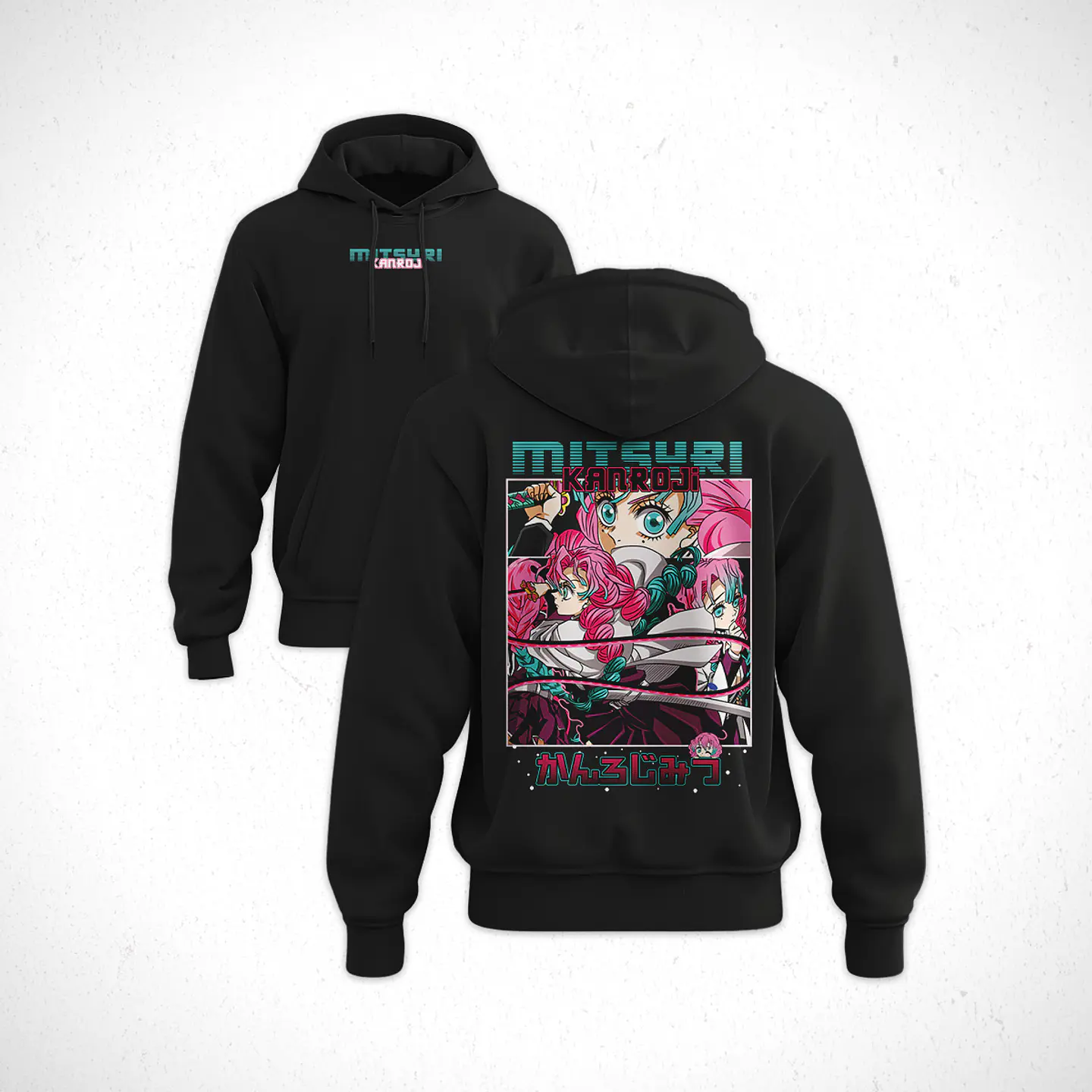 Hoodie Mitsuri Kanroji - Kimetsu No Yaiba V2 1