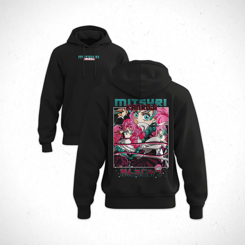 Hoodie Mitsuri Kanroji - Kimetsu No Yaiba V2 1