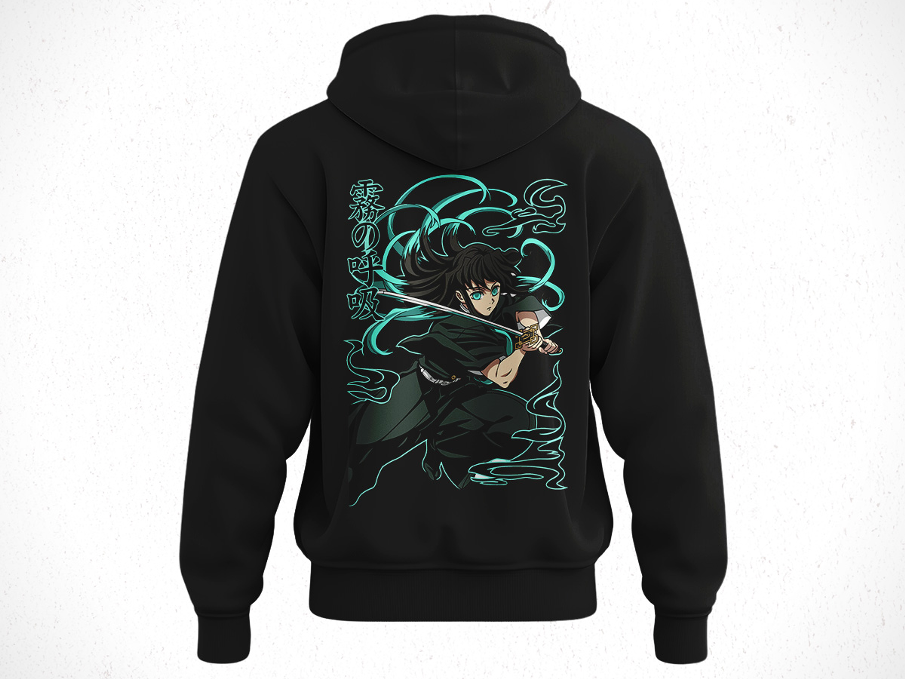 Hoodie Muichiro Tokito - Kimetsu No Yaiba V1 2