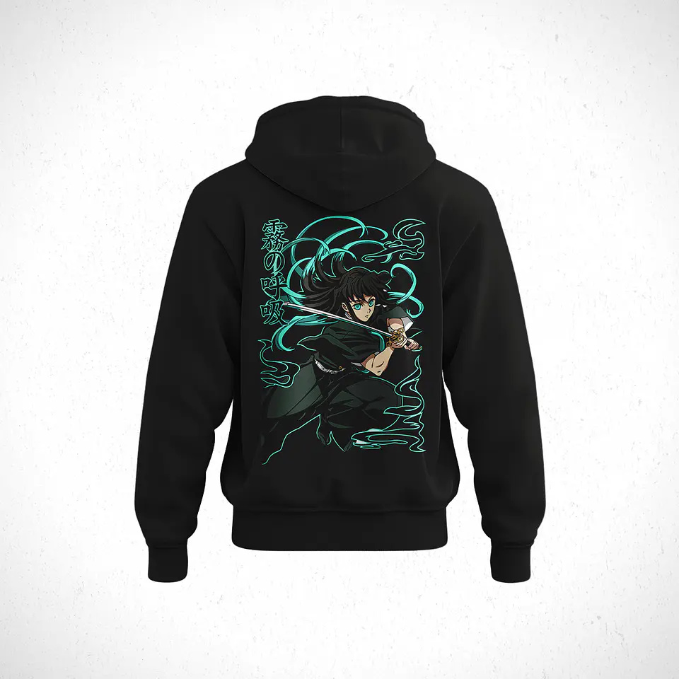 Hoodie Muichiro Tokito - Kimetsu No Yaiba V1 2