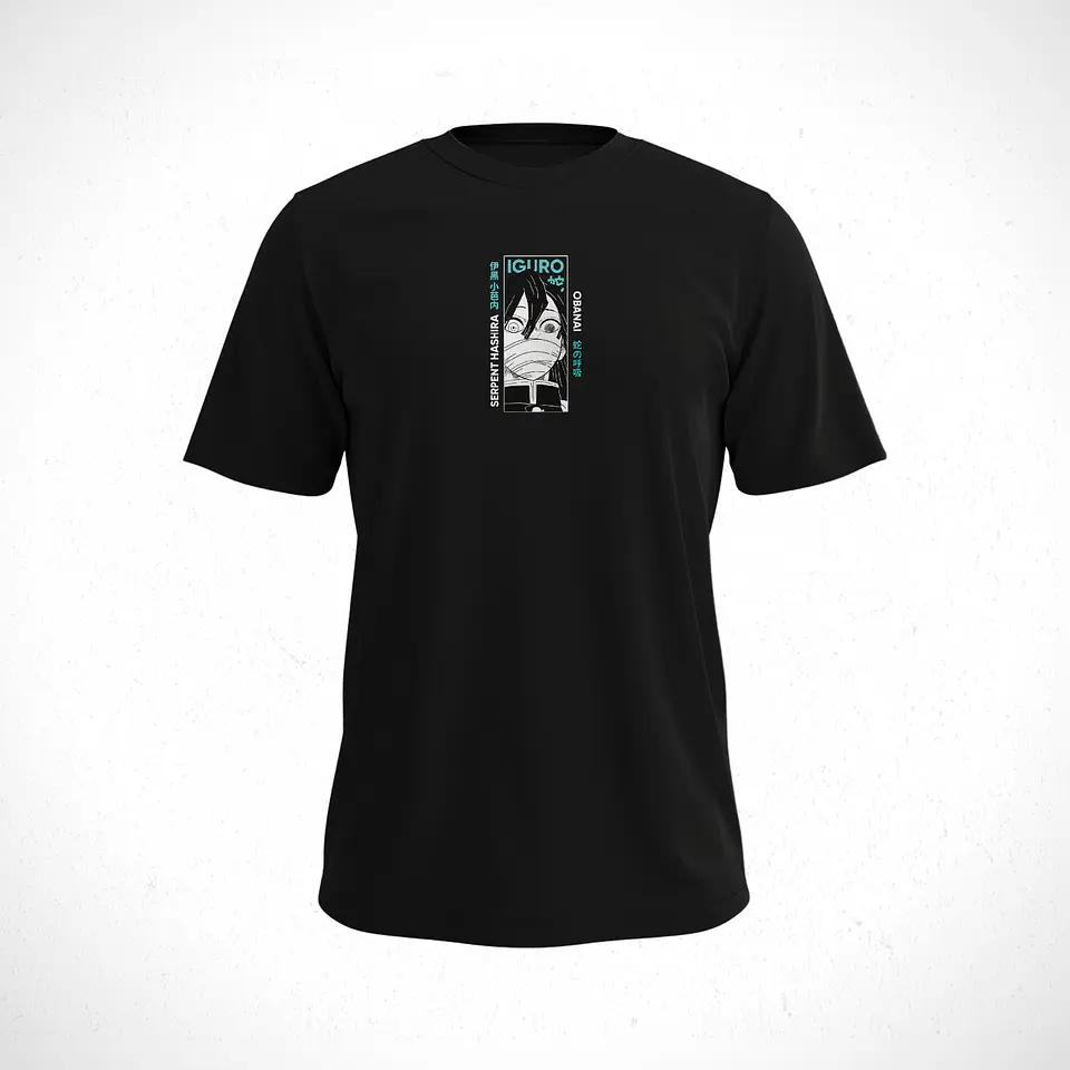 Polera Obanai Iguro - Kimetsu No Yaiba V1 3