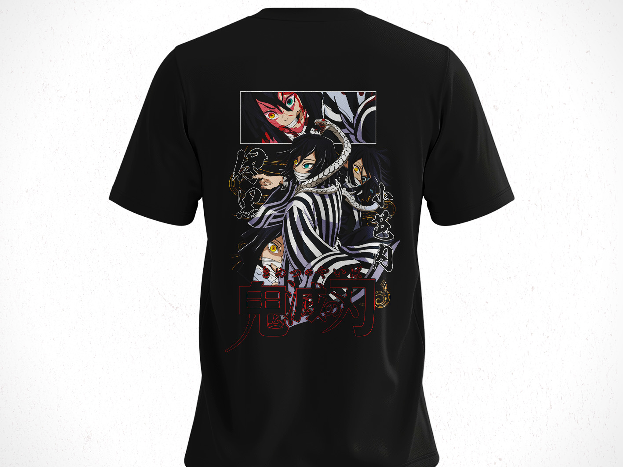 Polera Obanai Iguro - Kimetsu No Yaiba V1 2