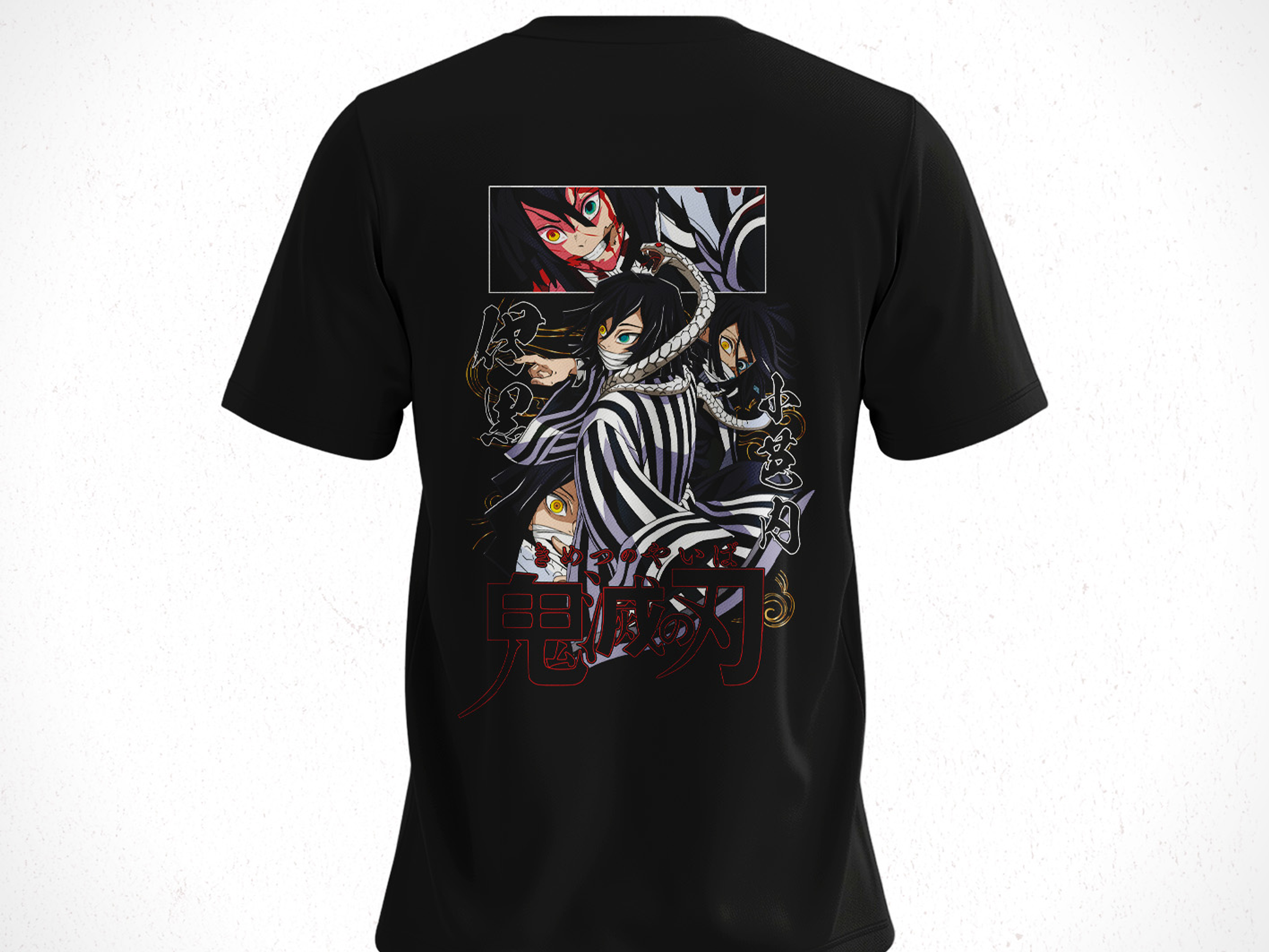 Polera Obanai Iguro - Kimetsu No Yaiba V1 2