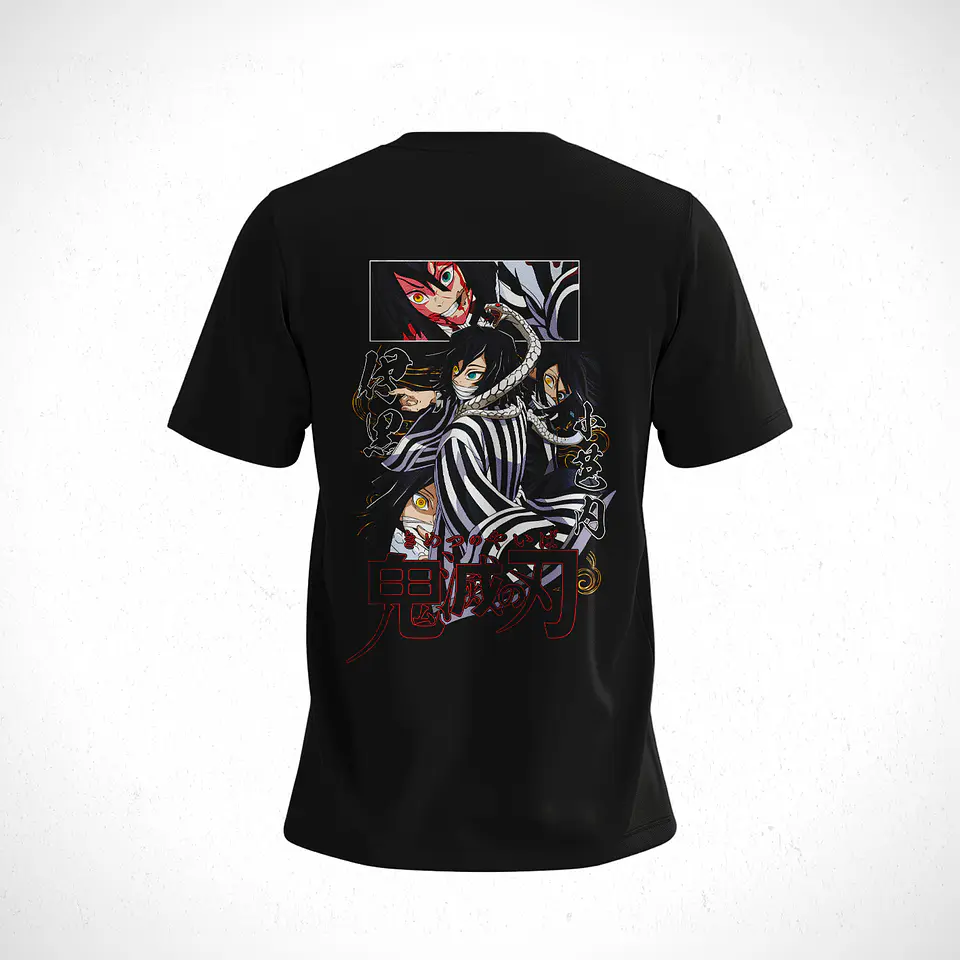 Polera Obanai Iguro - Kimetsu No Yaiba V1 2