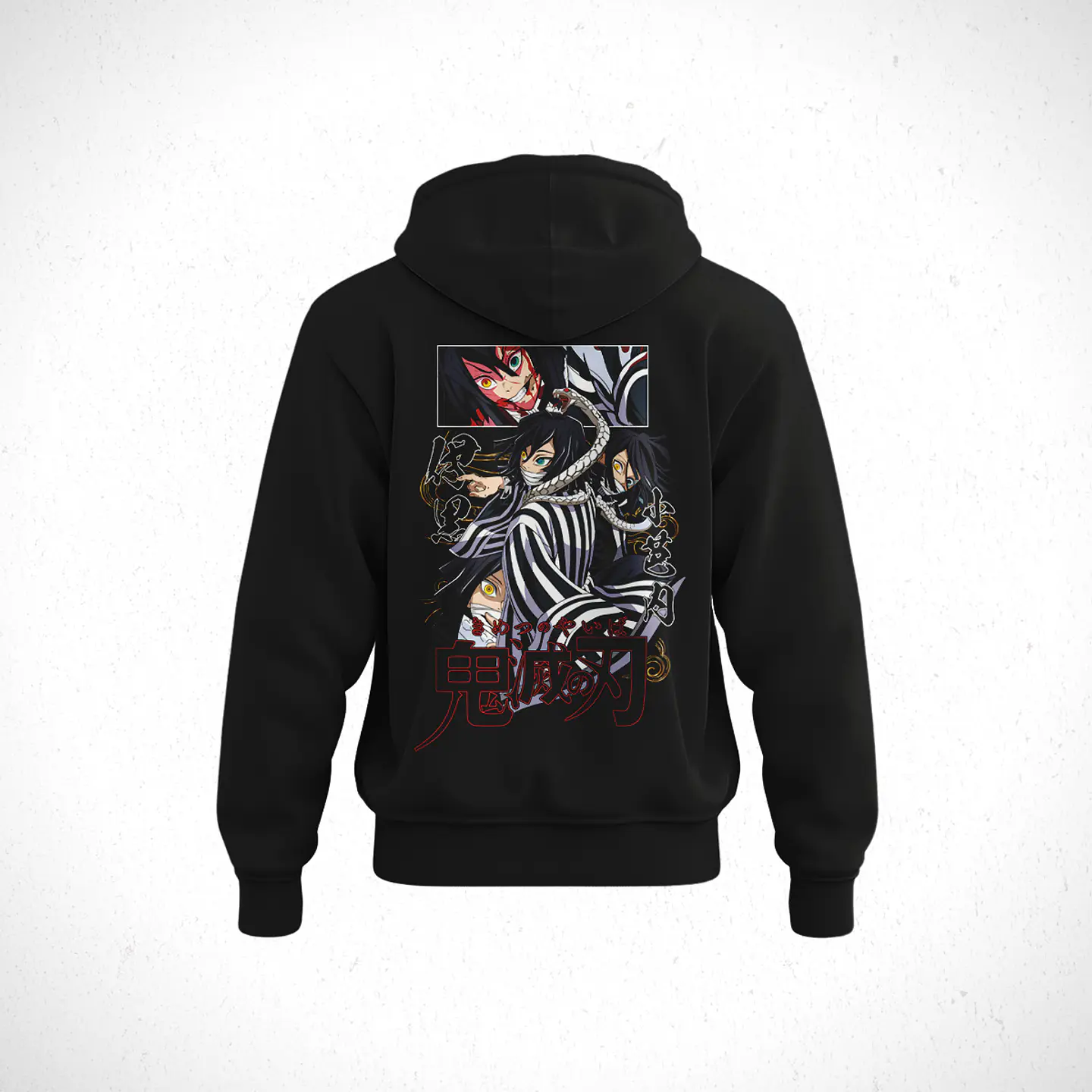 Hoodie Obanai Iguro - Kimetsu No Yaiba V1 2