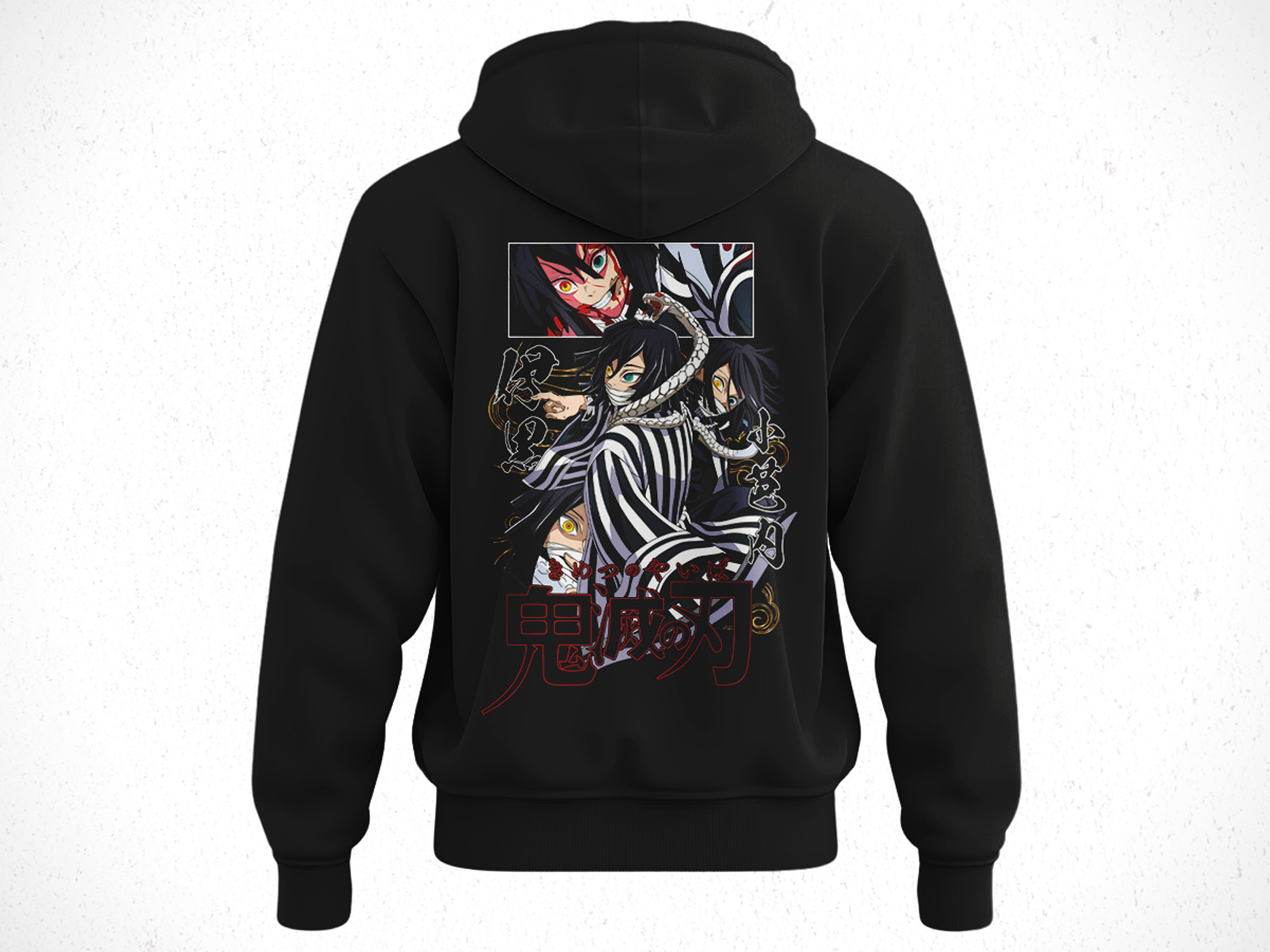 Hoodie Obanai Iguro - Kimetsu No Yaiba V1 2