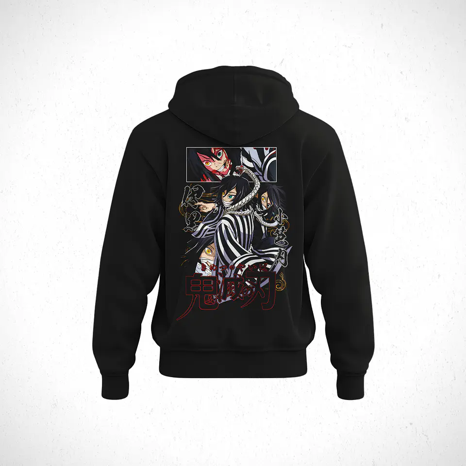 Hoodie Obanai Iguro - Kimetsu No Yaiba V1 2