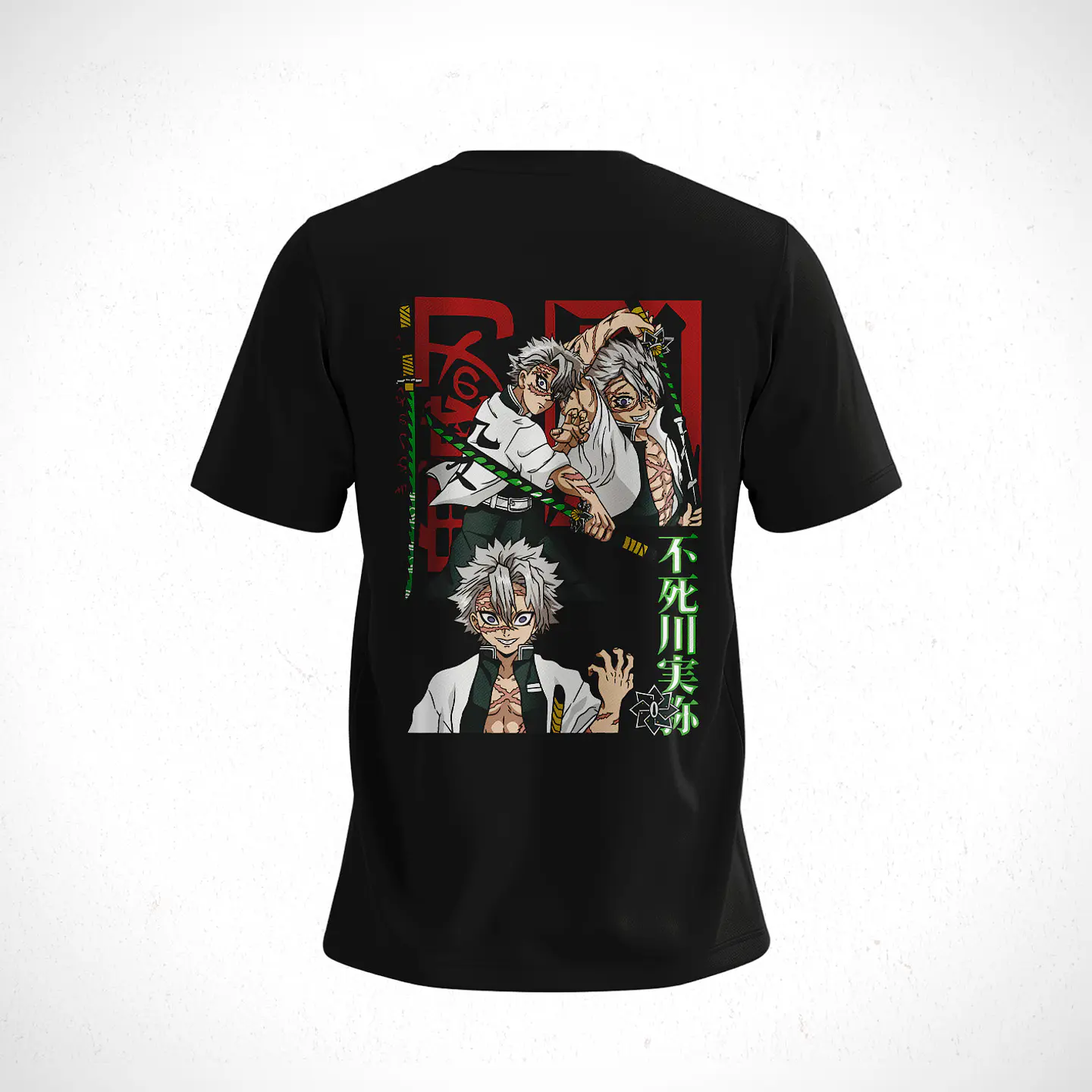 Polera Sanemi Shinazugawa - Kimetsu No Yaiba V1 2