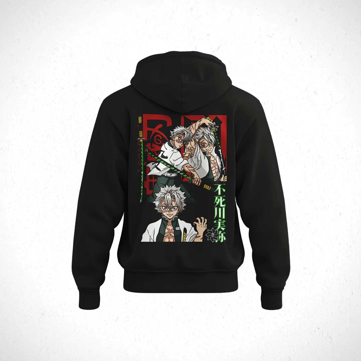 Hoodie Sanemi Shinazugawa - Kimetsu No Yaiba V1 2