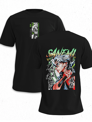 Polera Sanemi Shinazugawa - Kimetsu No Yaiba V2