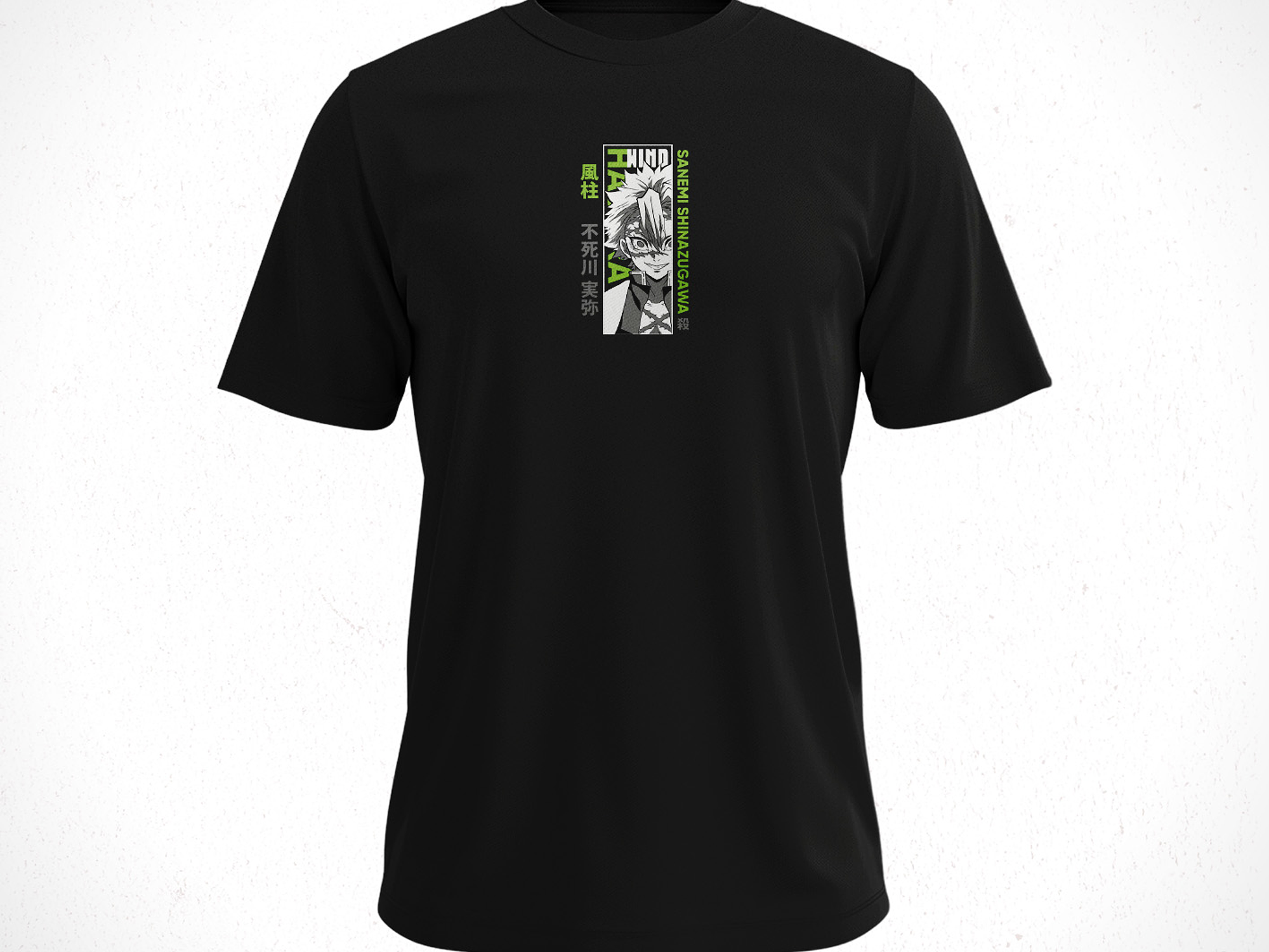 Polera Sanemi Shinazugawa - Kimetsu No Yaiba V2 3