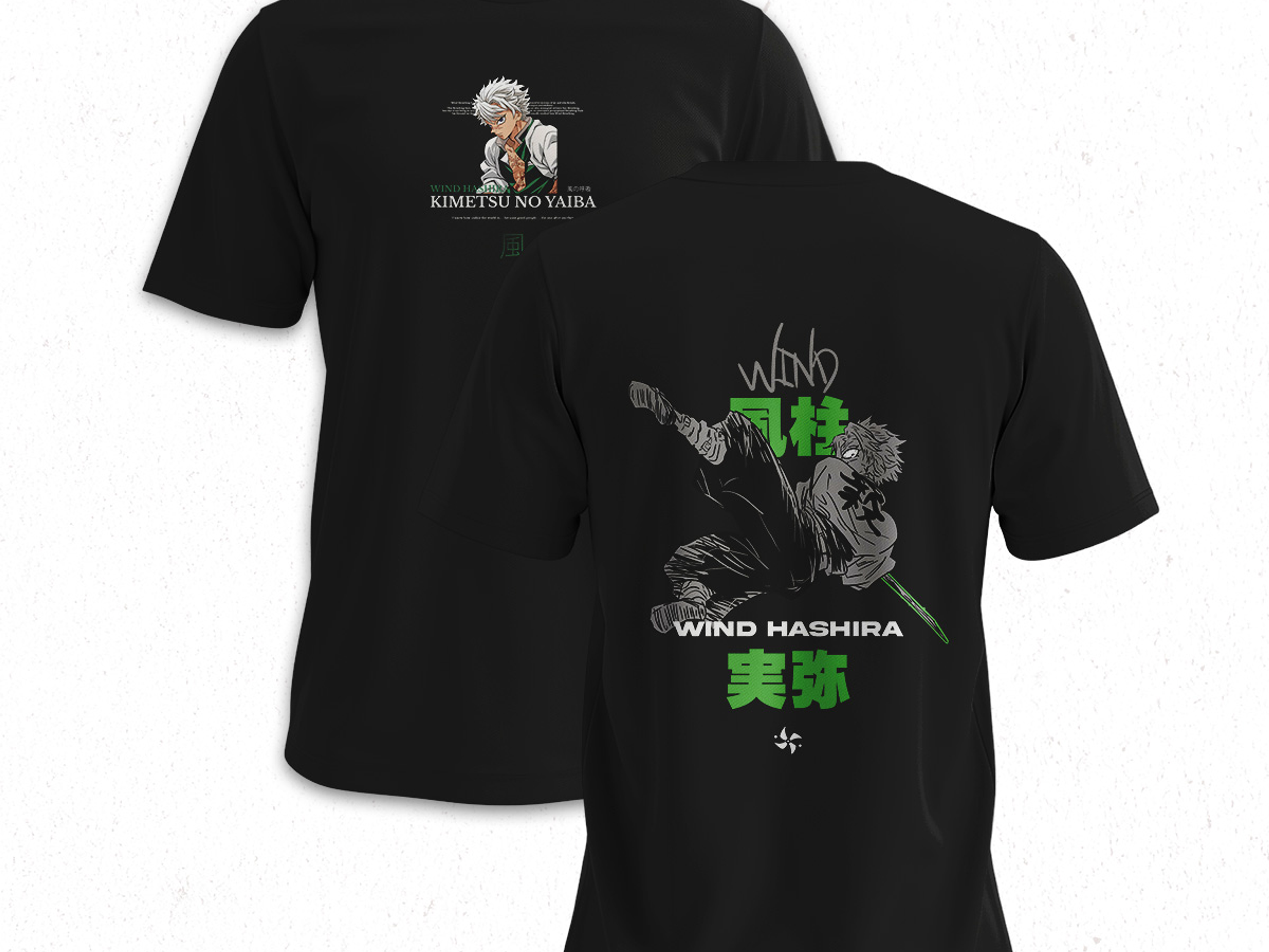 Polera Sanemi Shinazugawa - Kimetsu No Yaiba V3 1