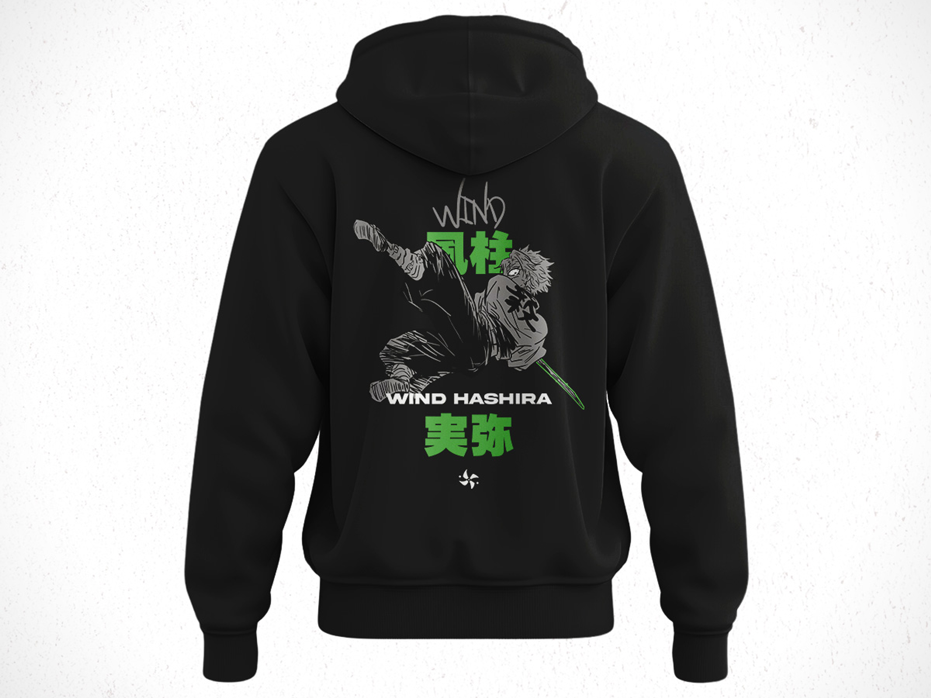 Hoodie Sanemi Shinazugawa - Kimetsu No Yaiba V3 2