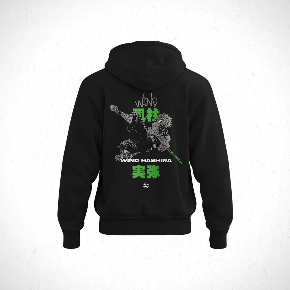 Hoodie Sanemi Shinazugawa - Kimetsu No Yaiba V3 2