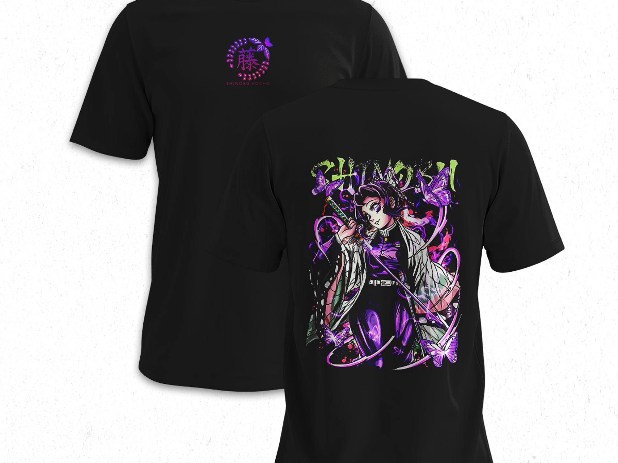 Polera Shinobu Kōchō - Kimetsu No Yaiba V1 1