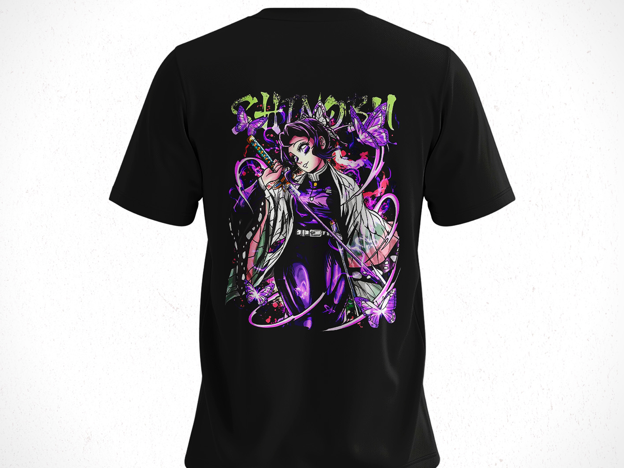 Polera Shinobu Kōchō - Kimetsu No Yaiba V1 2