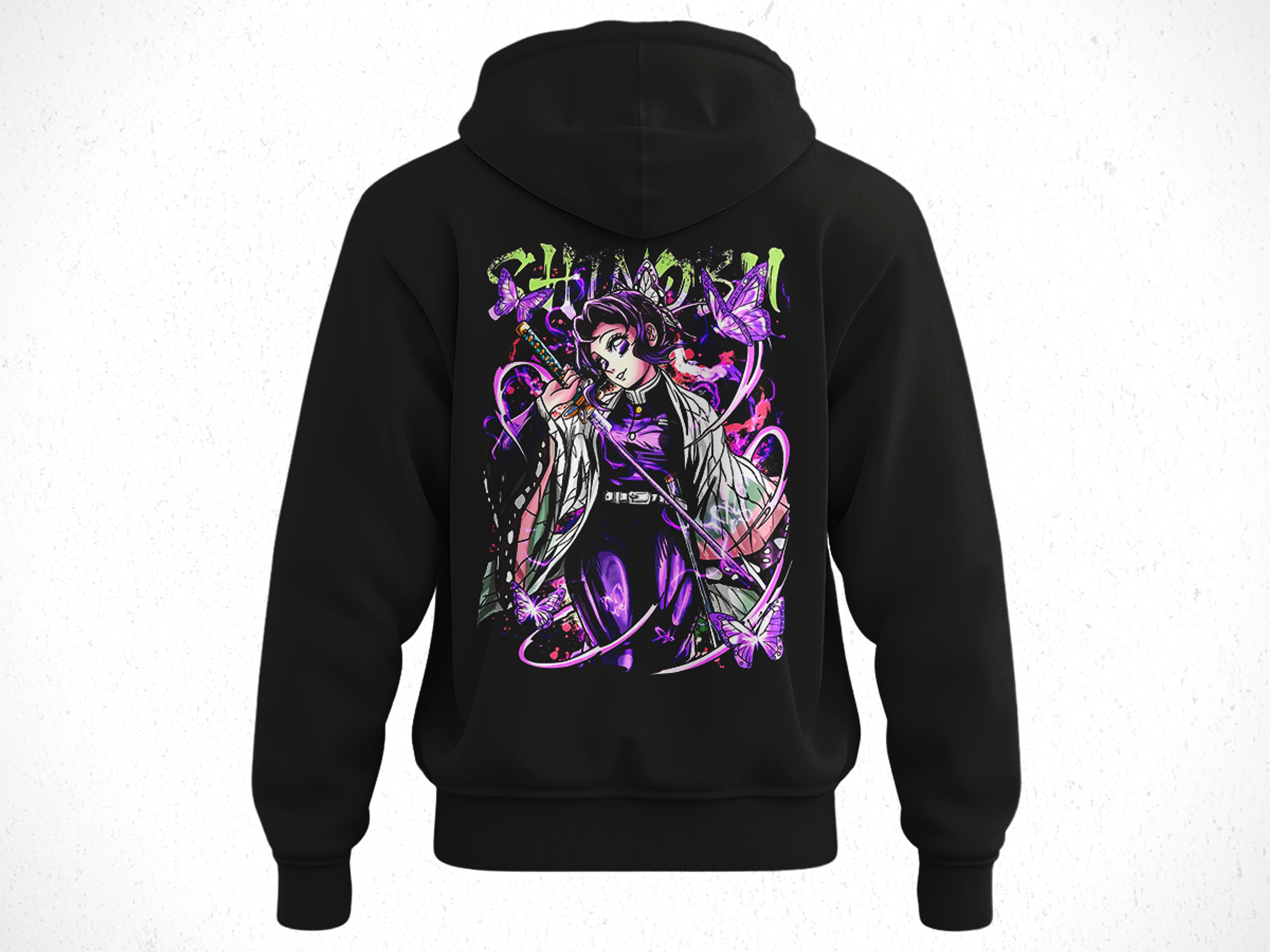 Hoodie Shinobu Kōchō - Kimetsu No Yaiba V1 2