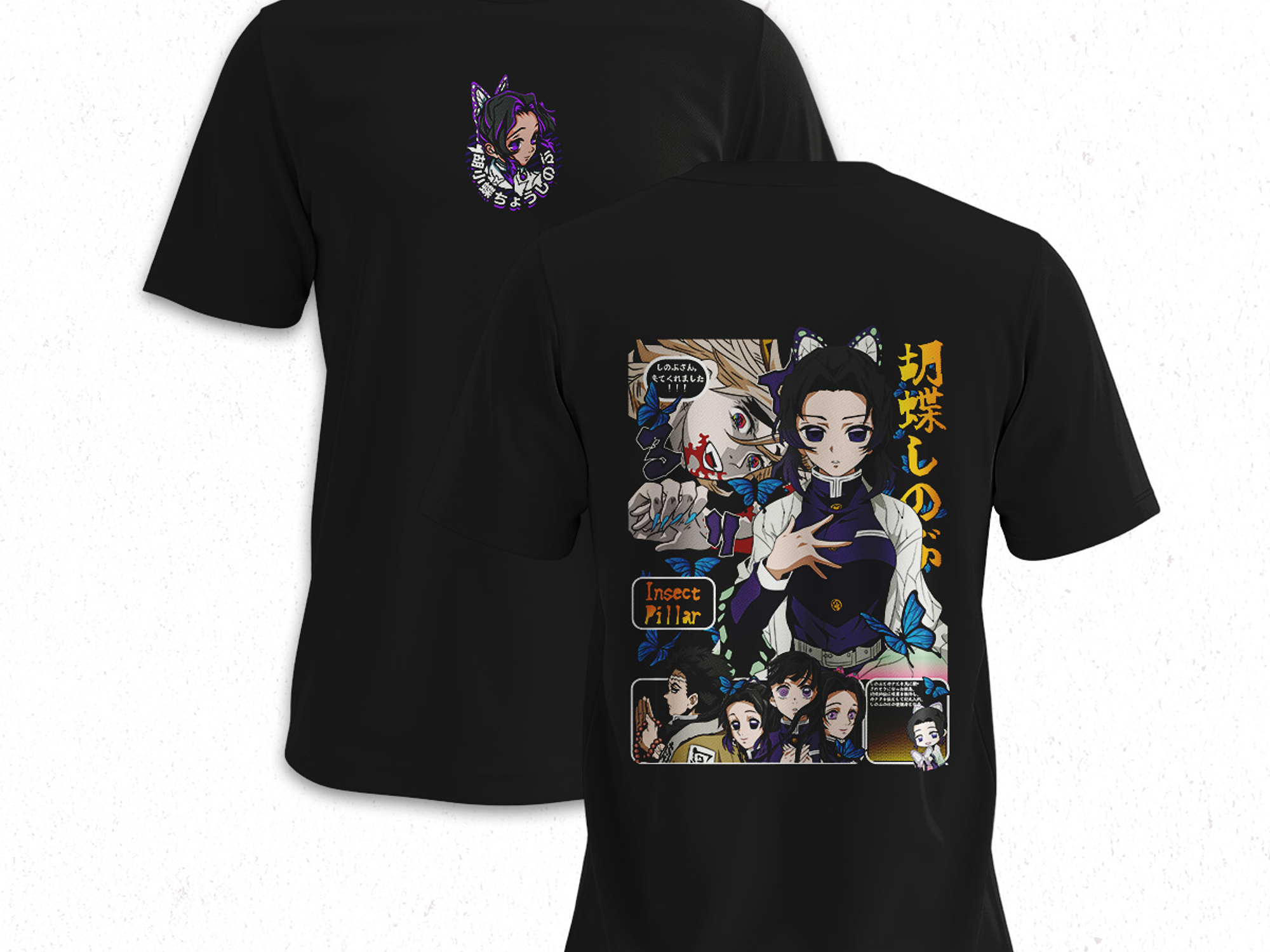 Polera Shinobu Kōchō - Kimetsu No Yaiba V3 1