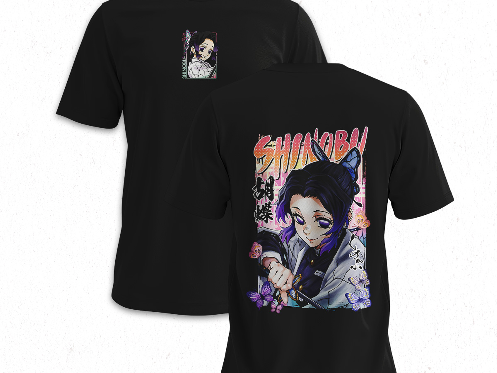 Polera Shinobu Kōchō - Kimetsu No Yaiba V4 1