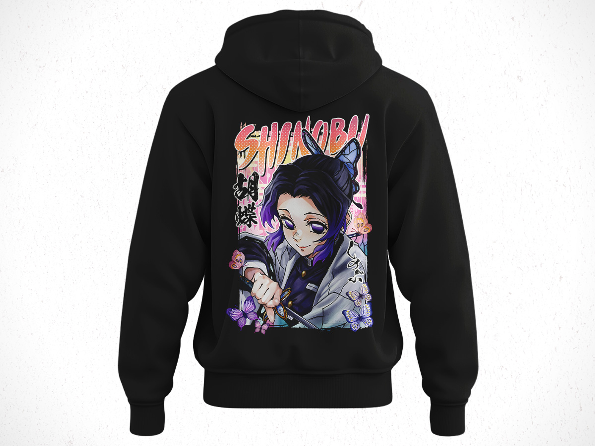 Hoodie Shinobu Kōchō - Kimetsu No Yaiba V4 2