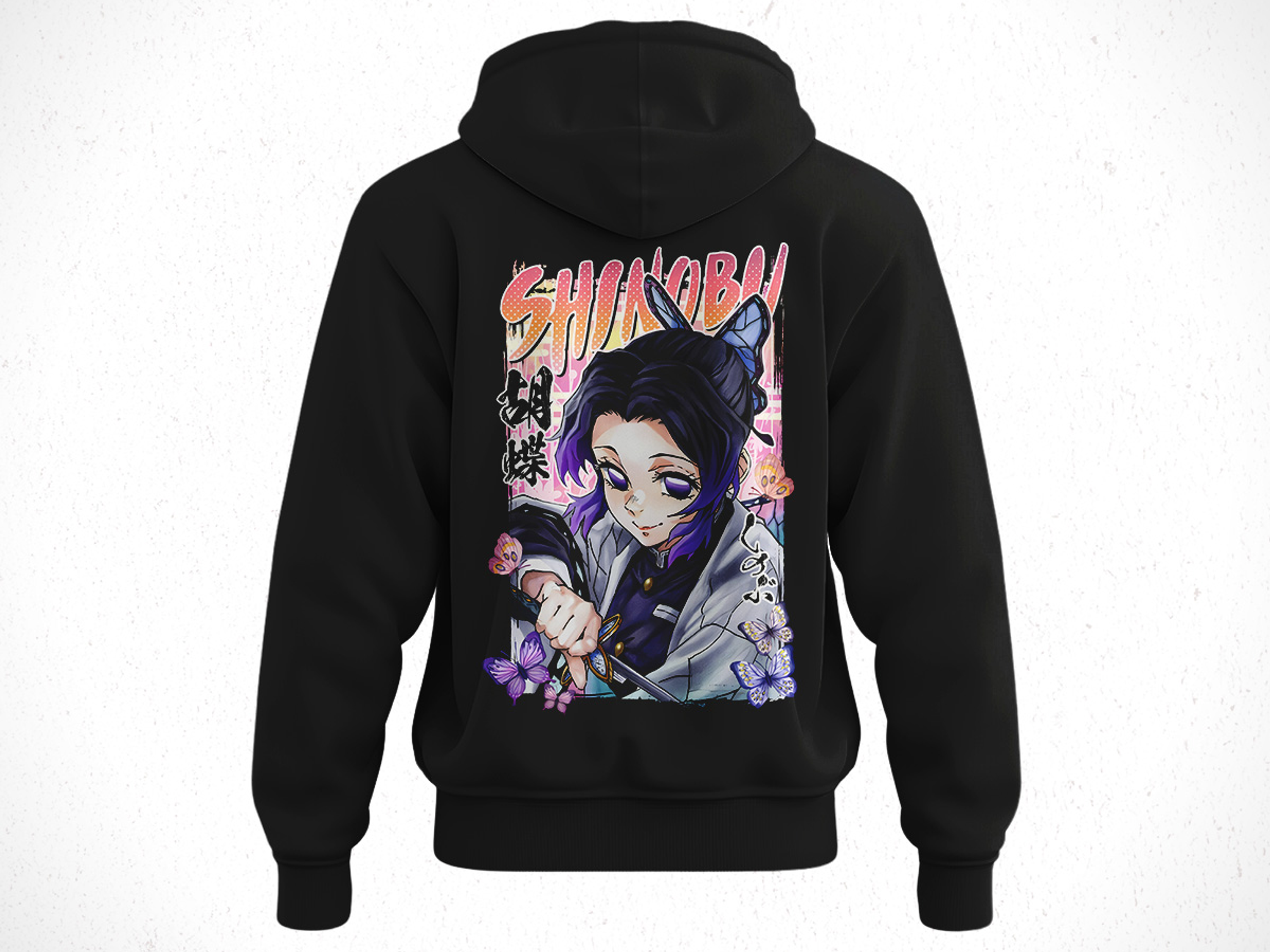 Hoodie Shinobu Kōchō - Kimetsu No Yaiba V4 2