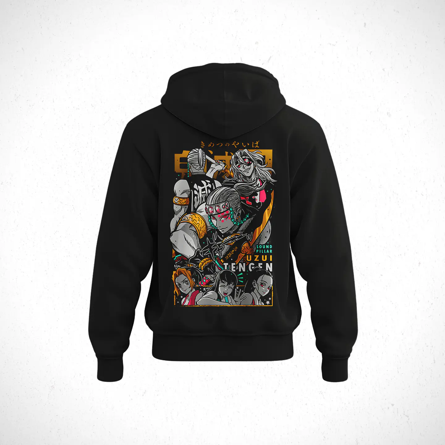 Hoodie Tengen Uzui - Kimetsu No Yaiba V1 2