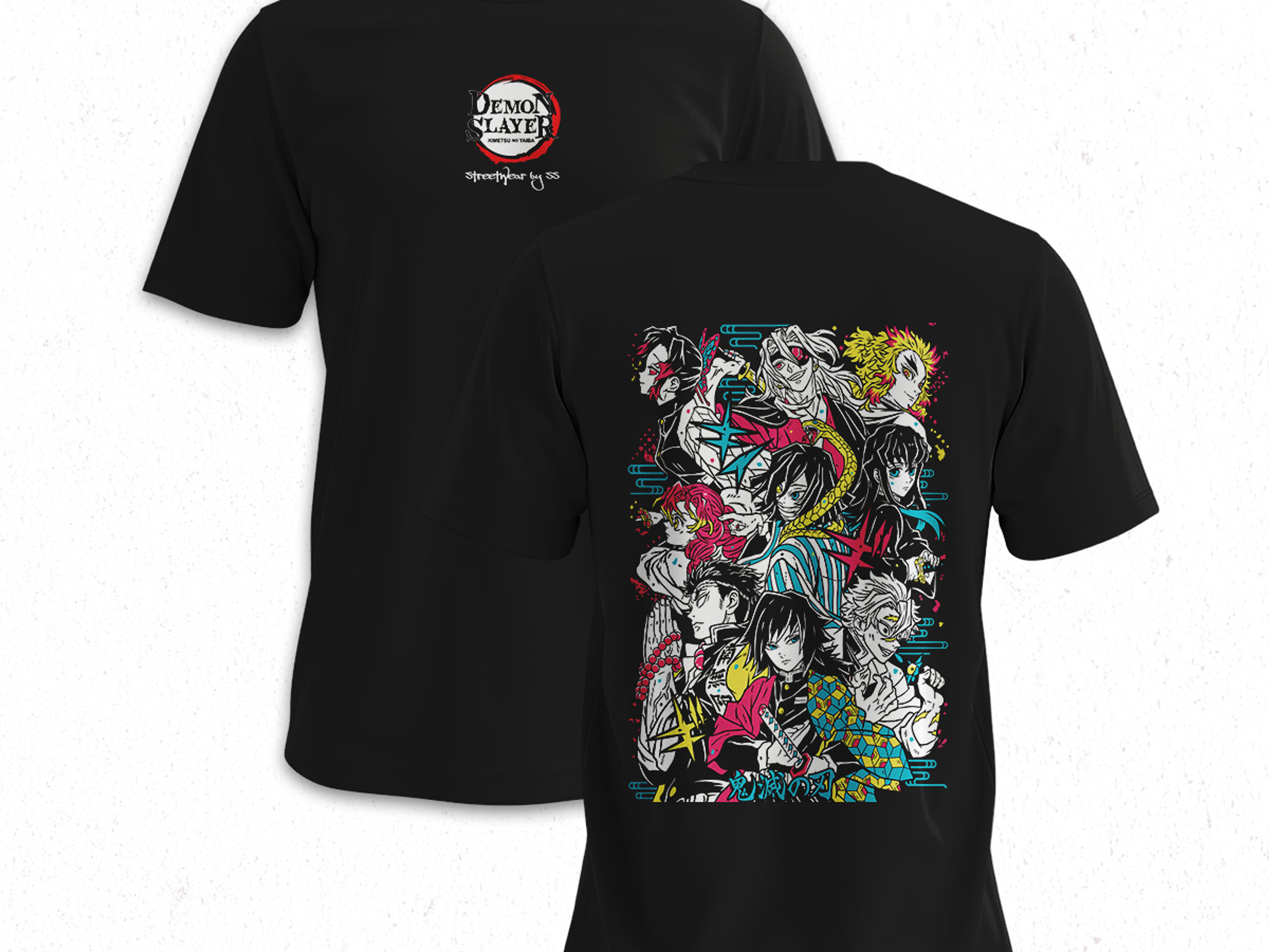 Polera Pilares - Kimetsu No Yaiba V1 1