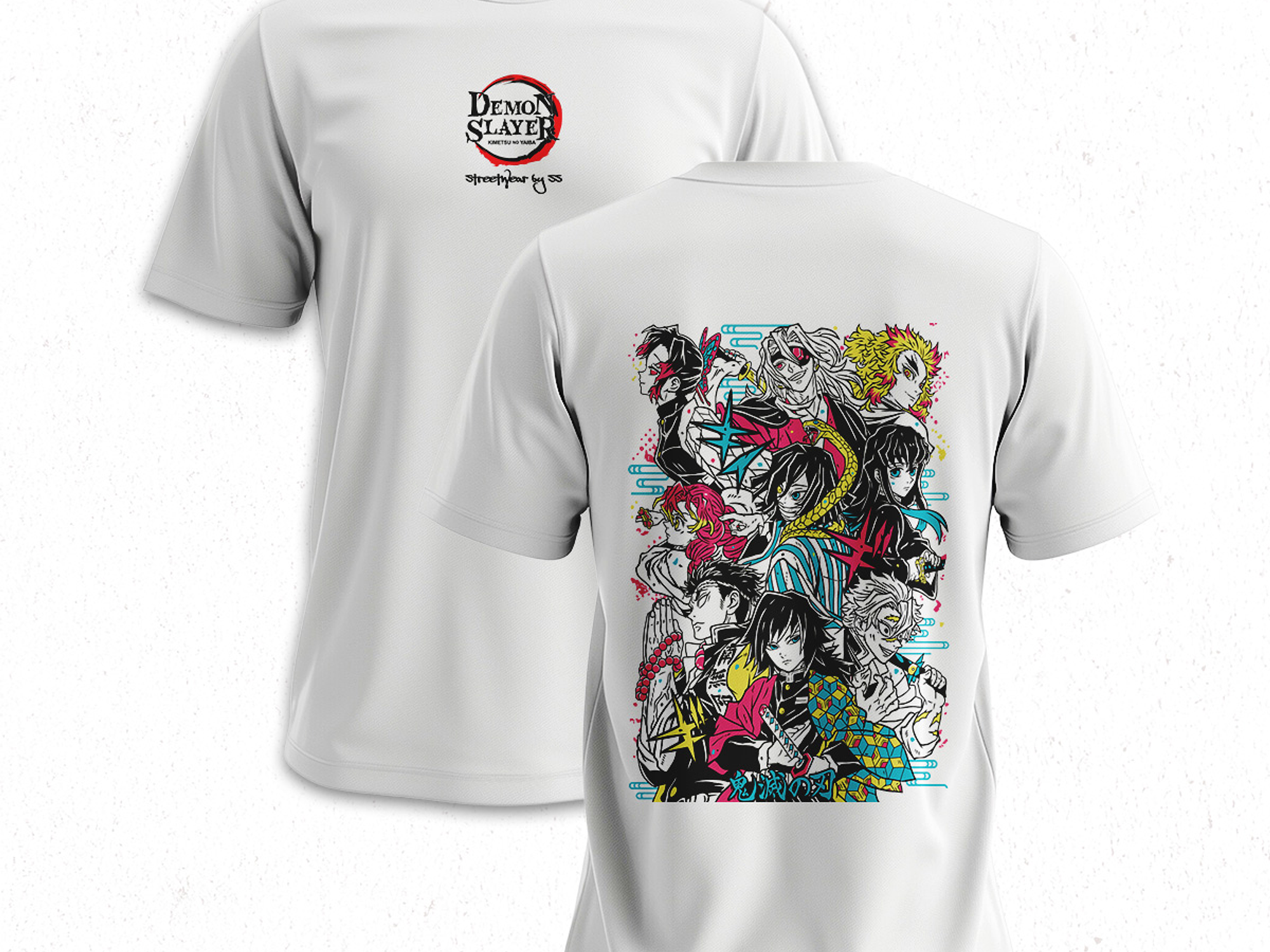 Polera Pilares - Kimetsu No Yaiba V1 4