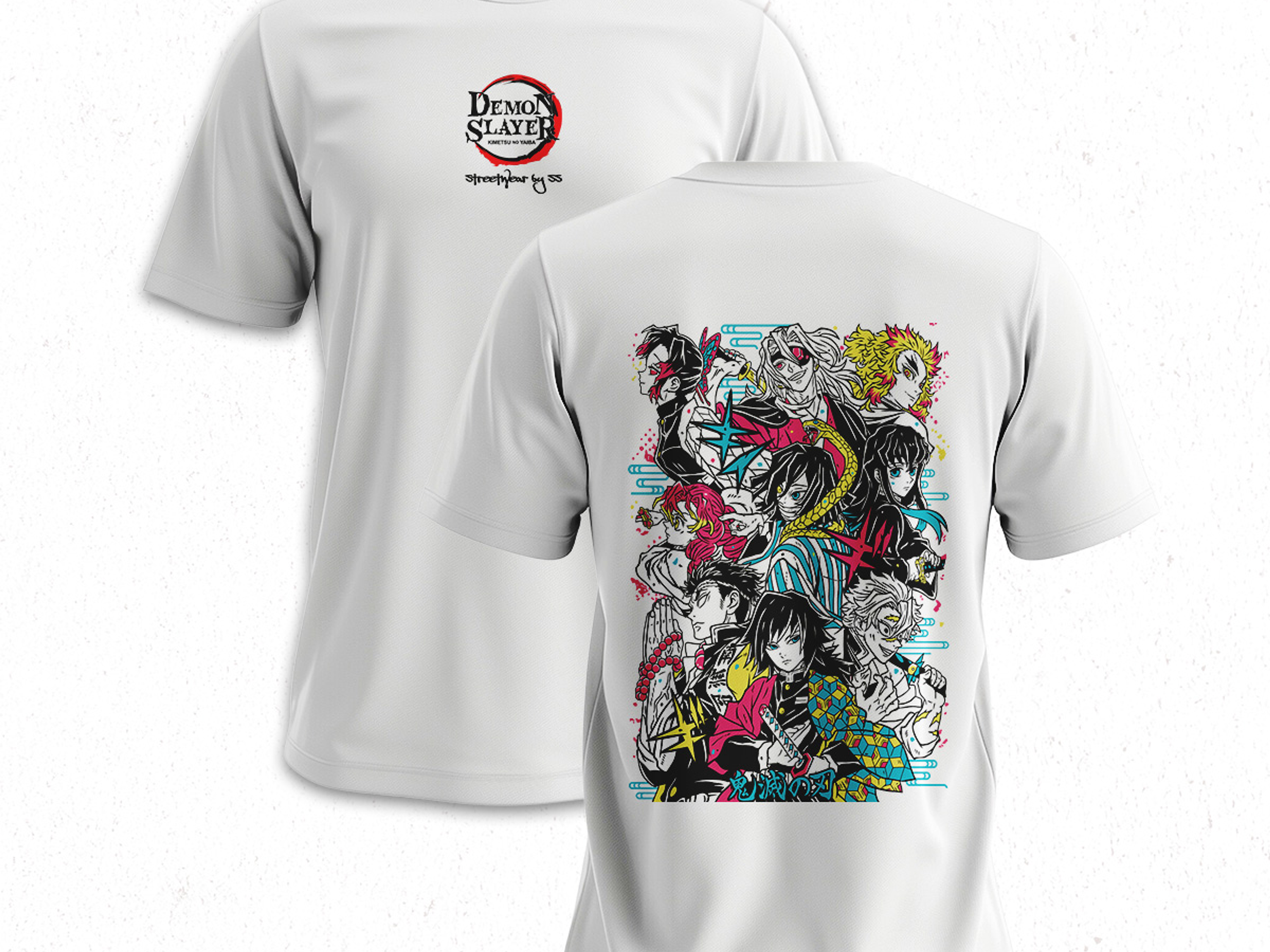 Polera Pilares - Kimetsu No Yaiba V1 4