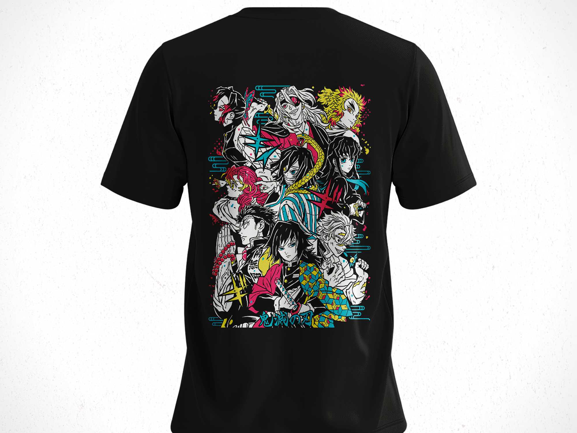 Polera Pilares - Kimetsu No Yaiba V1 2