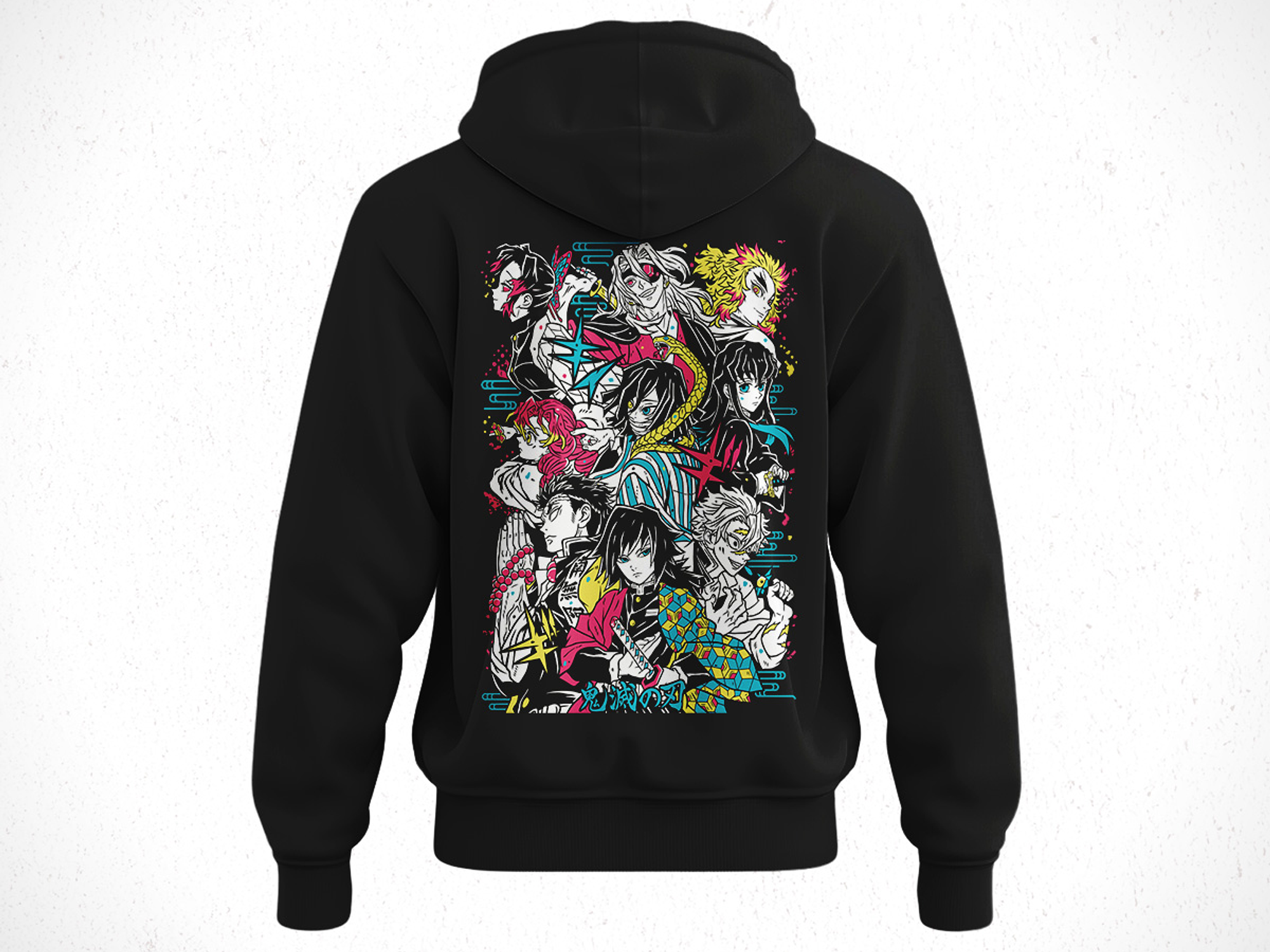 Hoodie Pilares - Kimetsu No Yaiba V1 2