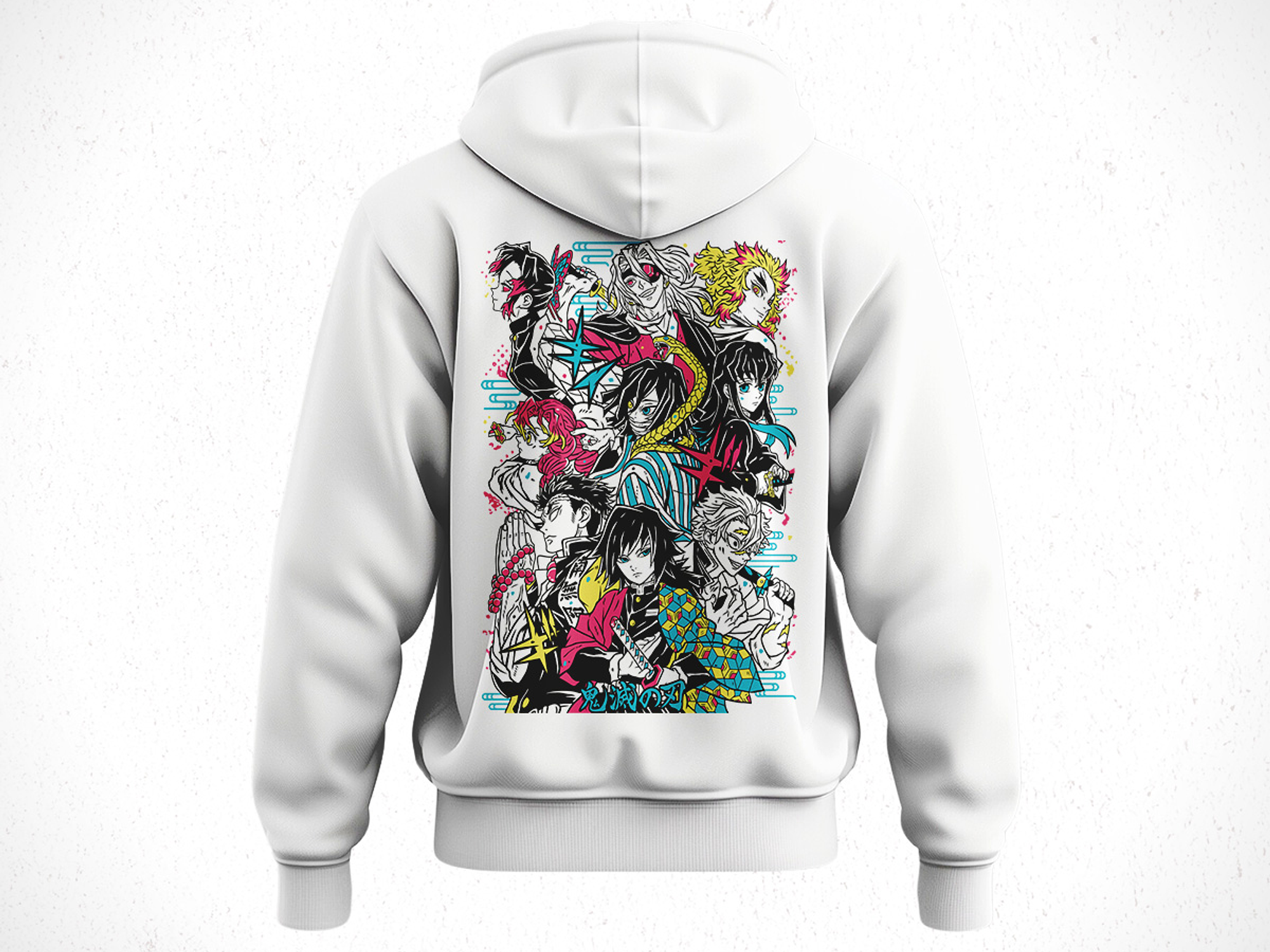 Hoodie Pilares - Kimetsu No Yaiba V1 5