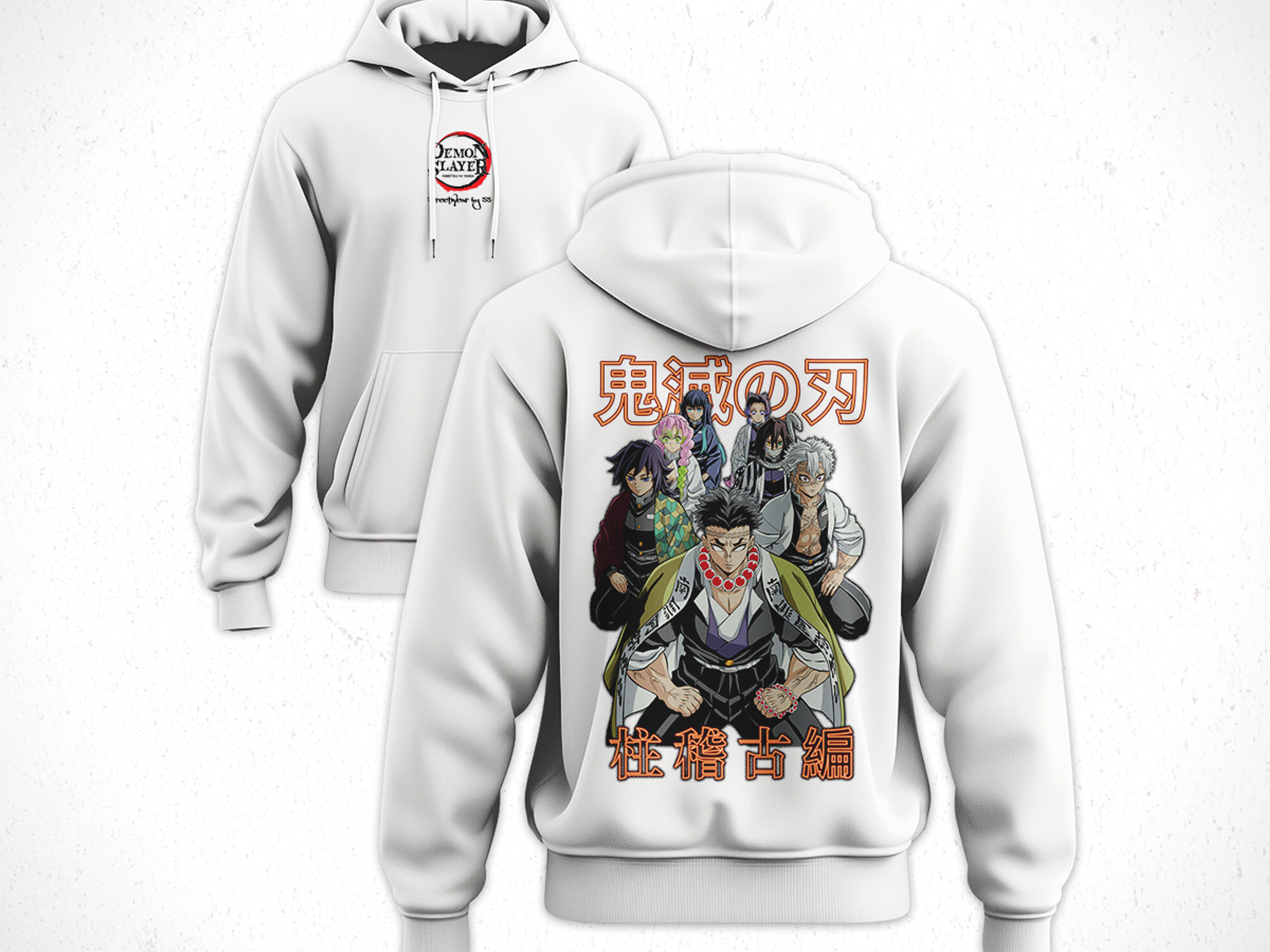 Hoodie Pilares - Kimetsu No Yaiba V2 4
