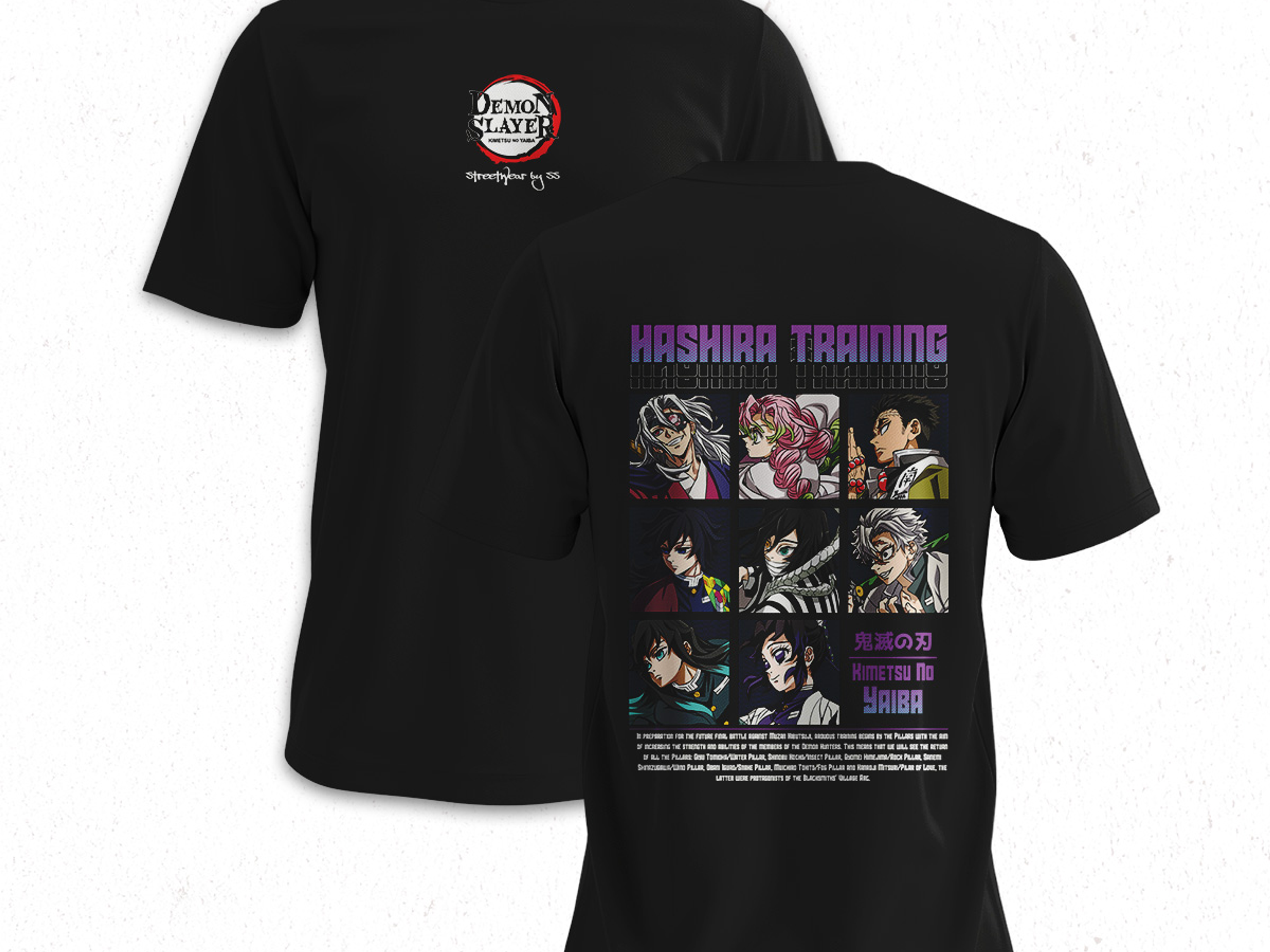 Polera Pilares - Kimetsu No Yaiba V3 1