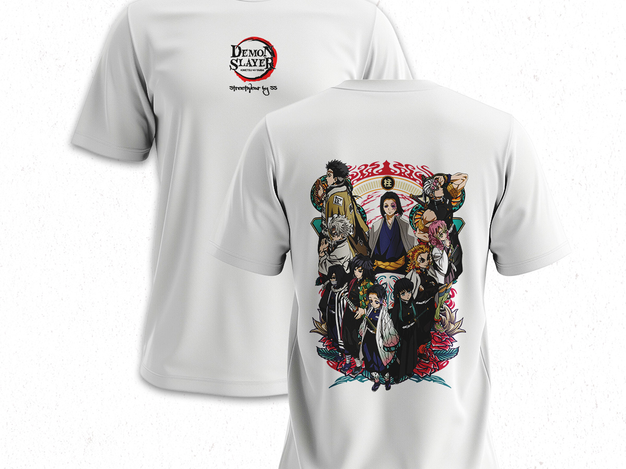 Polera Pilares - Kimetsu No Yaiba V4 4