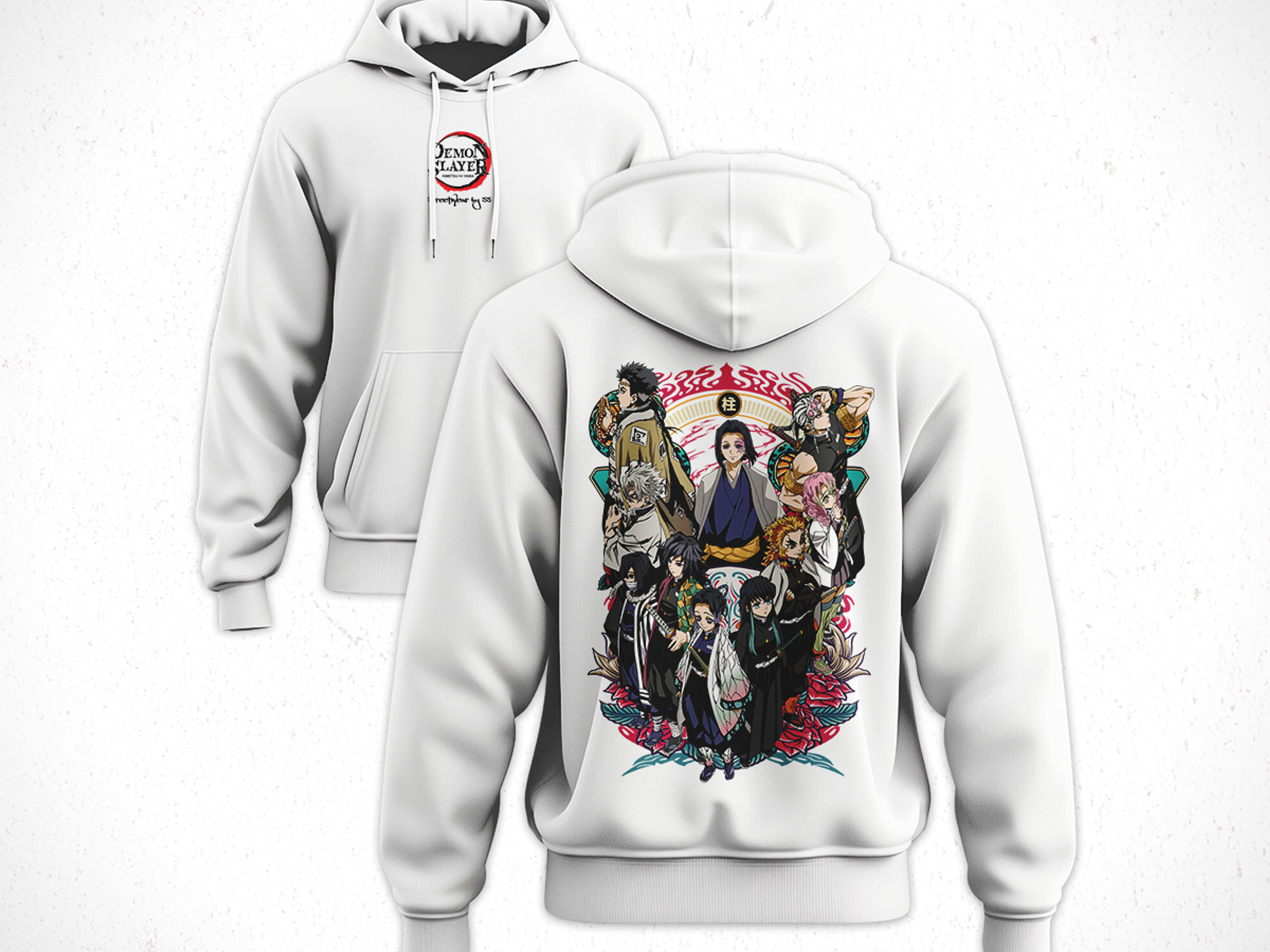 Hoodie Pilares - Kimetsu No Yaiba V4 4