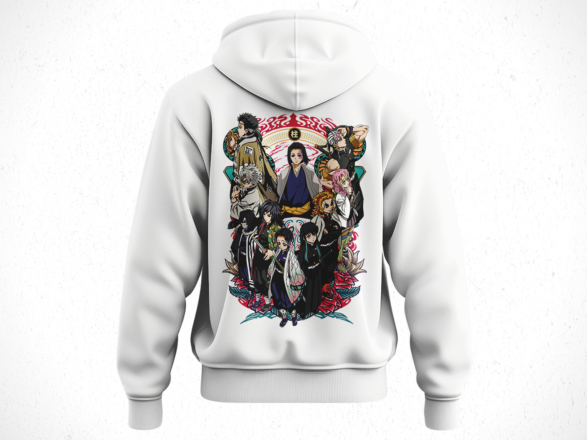 Hoodie Pilares - Kimetsu No Yaiba V4 5